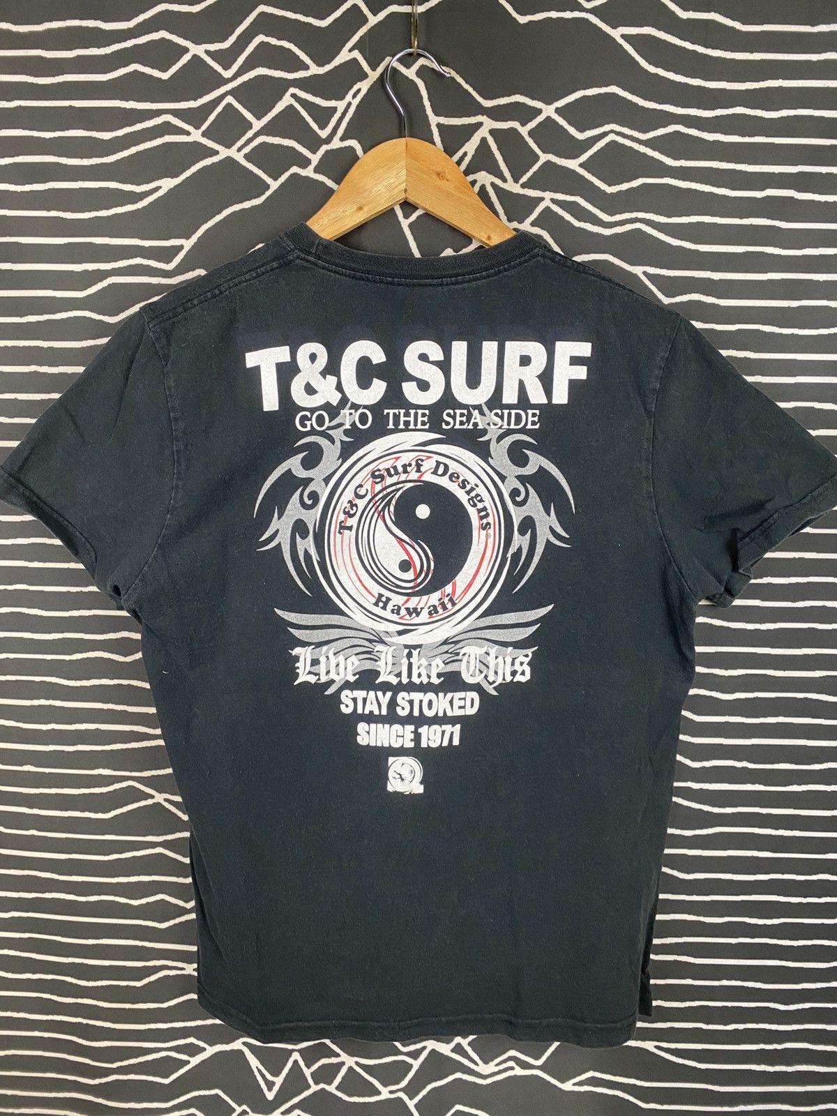 Vintage T&C Surf Backhit Logo Tee Size US S / EU 44-46 / 1 - 1 Thumbnail