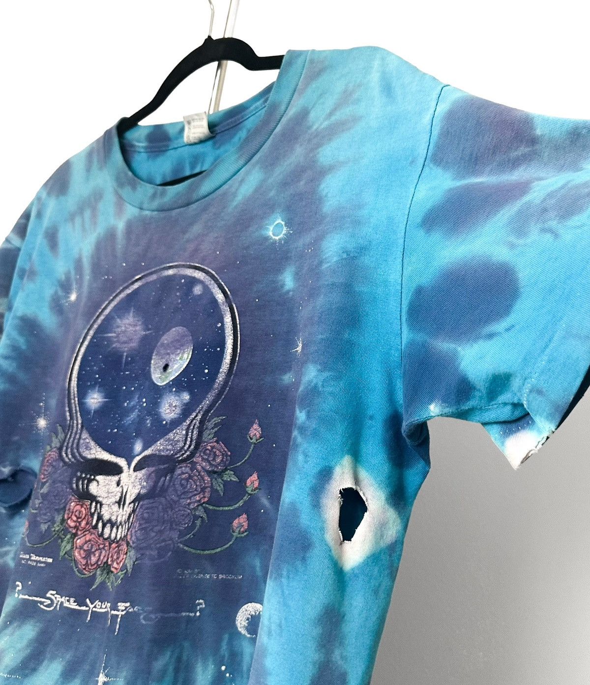 Grateful Dead 90’s THRASHED Grateful Dead Tie-Dye T-Shirt Size US XL / EU 56 / 4 - 3 Thumbnail