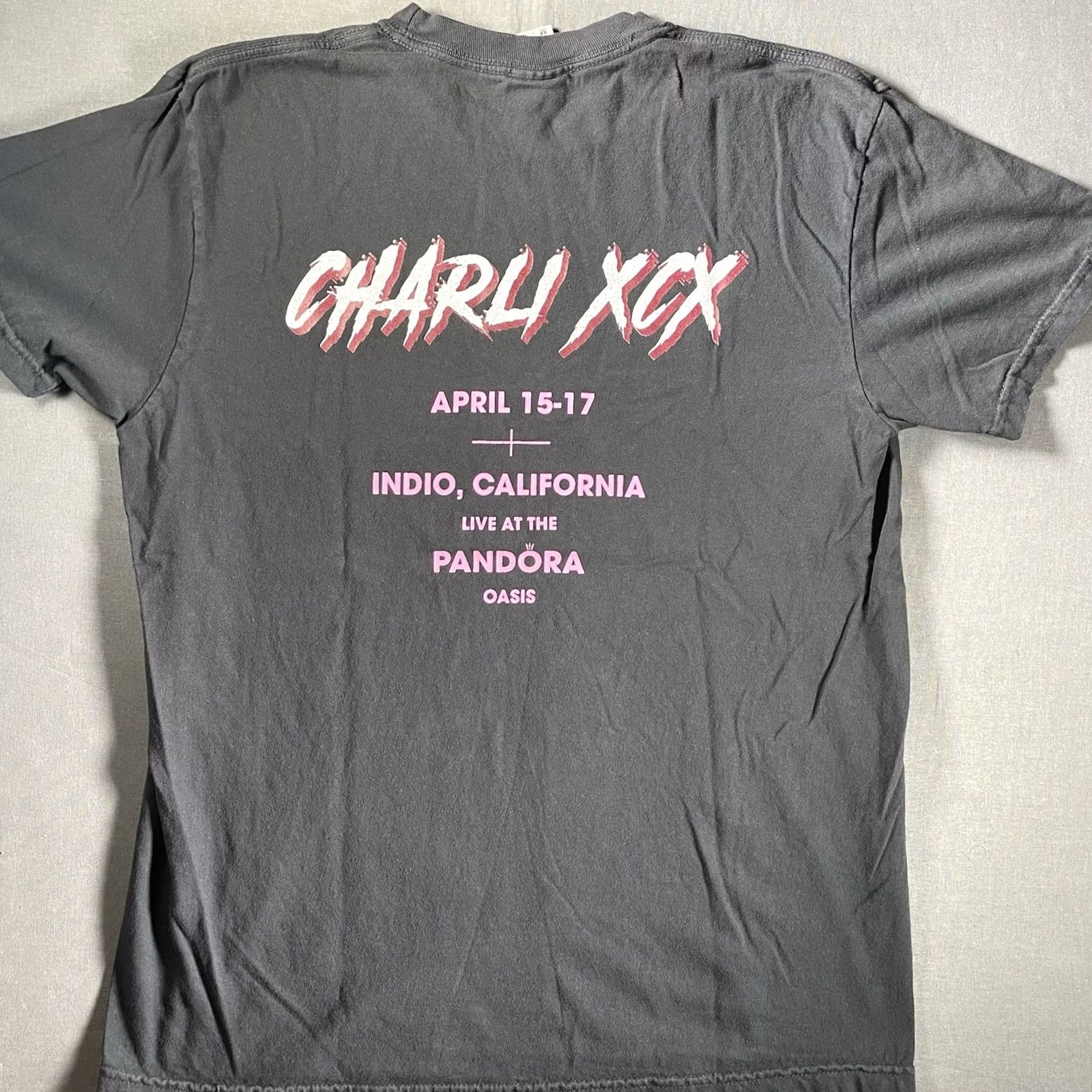 pandora VINTAGE Charli XCX Shirt M & M Black Summer 2022 Brat Coachella Pandora Oasis VERY RARE Mens Size M Size US M / EU 48-50 / 2 - 5 Thumbnail