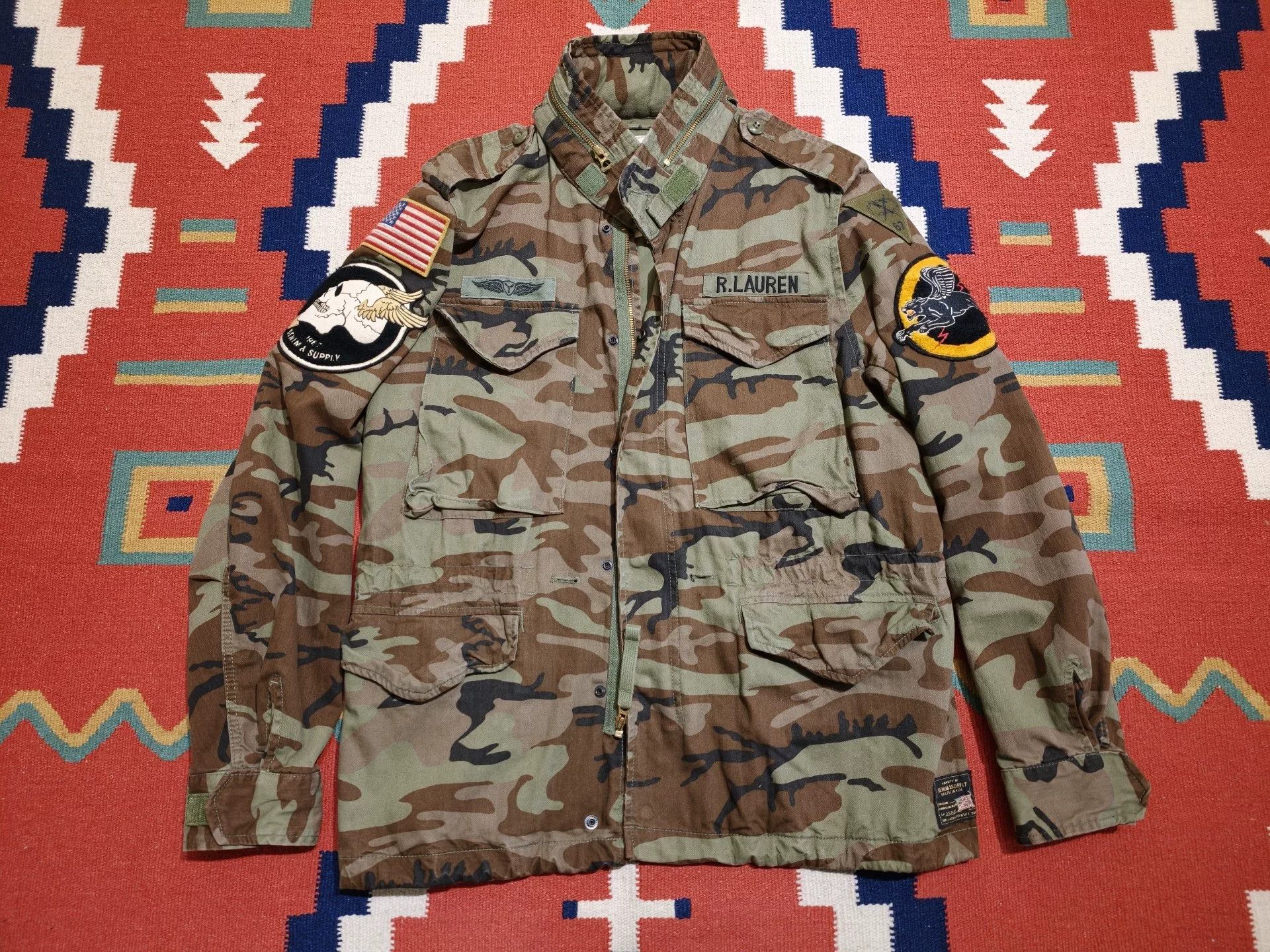 Polo Ralph Lauren Polo Ralph Lauren M65 Camo Jacket Size US M / EU 48-50 / 2 - 1 Thumbnail