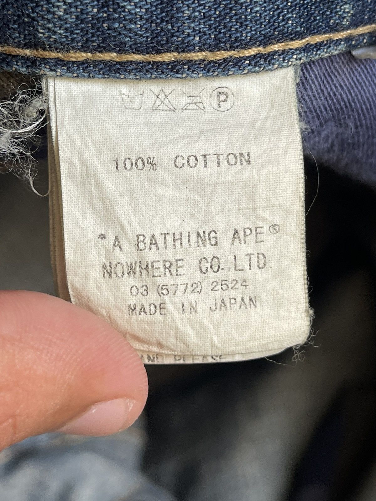 Bape OG Bape Bathing Ape ASNKA Patches Jeans Size 38 Size US 38 / EU 54 - 14 Thumbnail