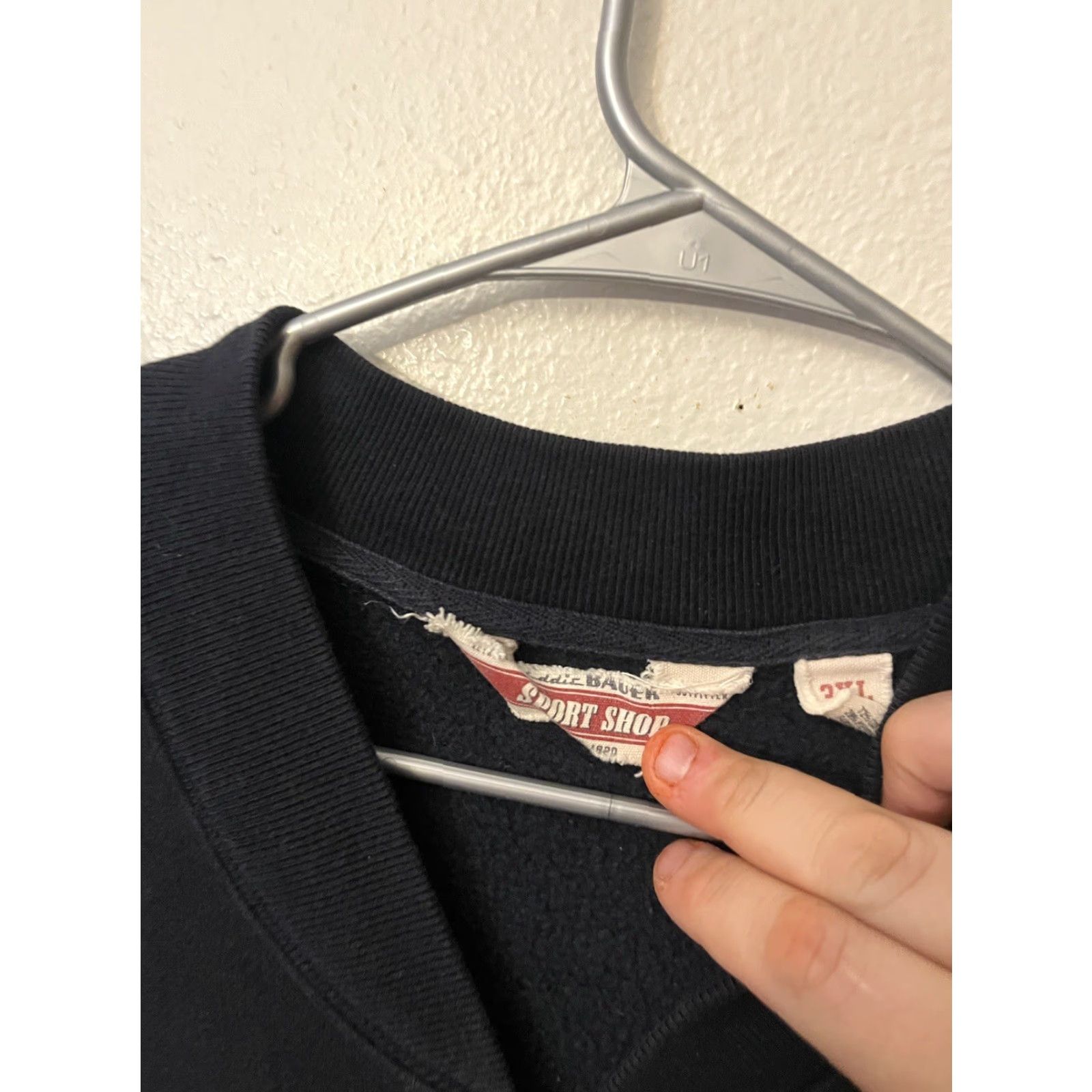 Eddie Bauer VINTAGE Eddie Bauer Sweatshirt Jacket 90s Seattle Sport Shop Black 3XLT Mens Big & Tall Cotton Sweatshirt Jacket 90s Mens/Unisex Adults Size US XXL / EU 58 / 5 - 3 Thumbnail