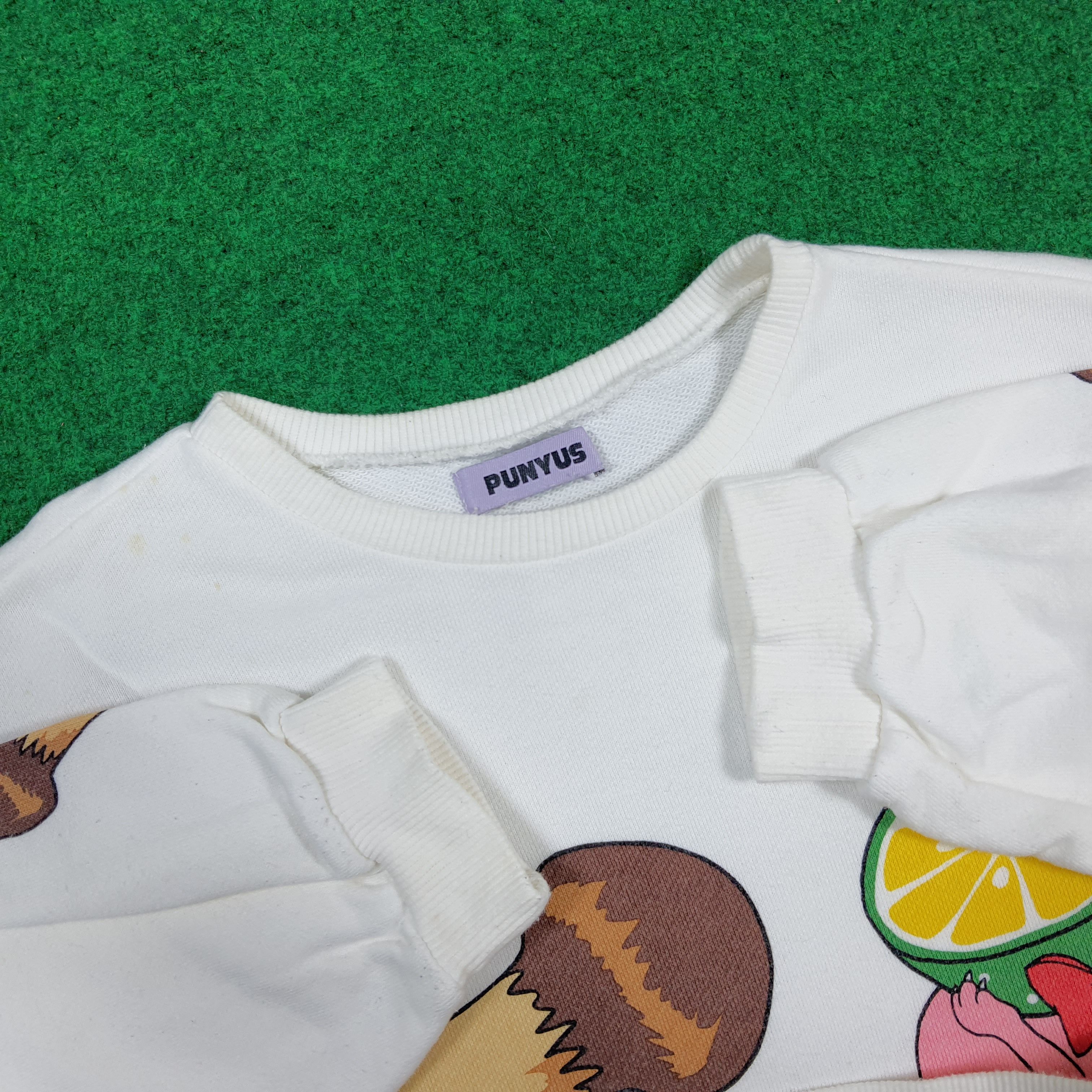 Japanese Brand Vintage PUNYUS Naomi Watanabe Sweatshirt C295N20 Size US XL / EU 56 / 4 - 4 Thumbnail