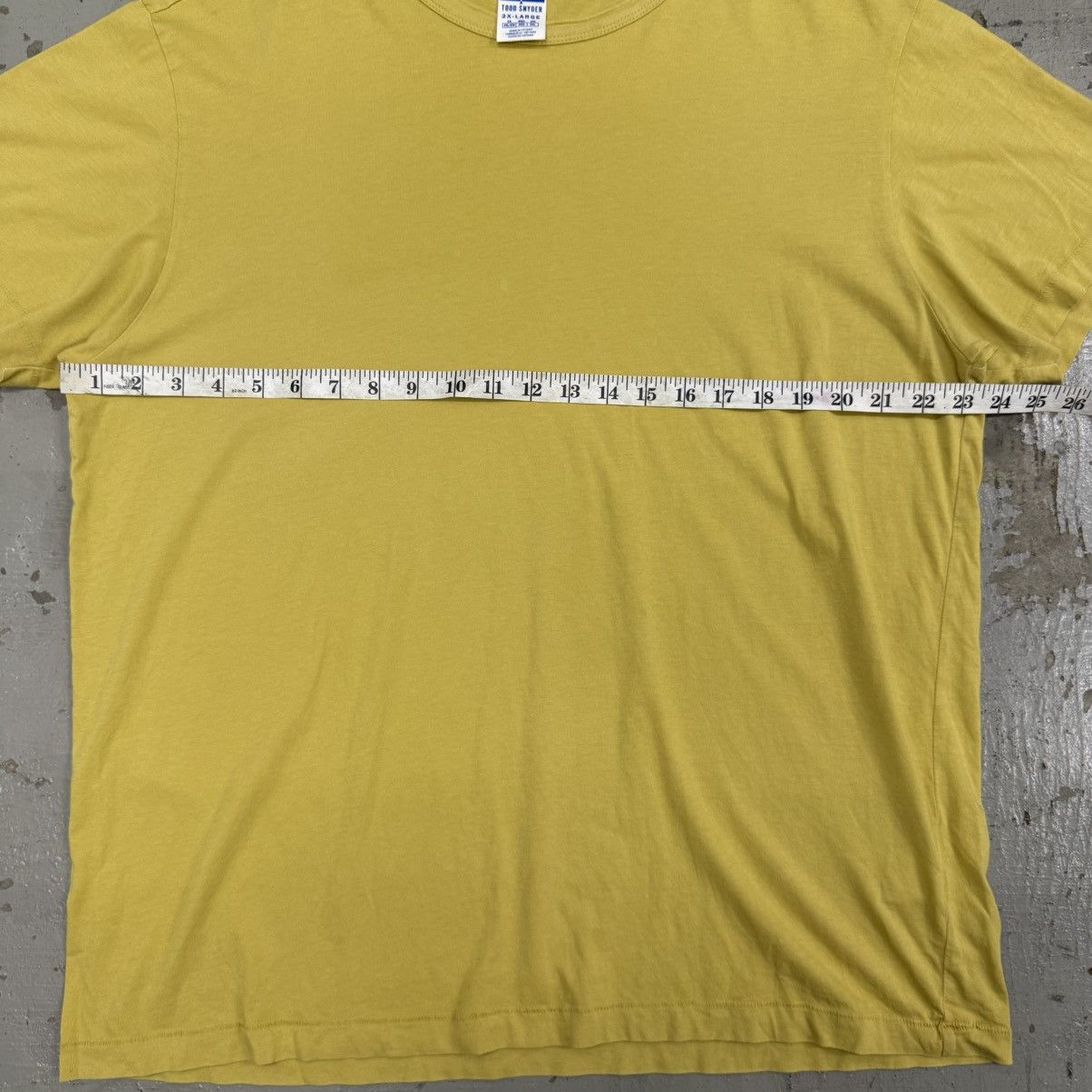 Todd Snyder Todd Snyder Champion Comfort Blank Tee Size US XXL / EU 58 / 5 - 4 Thumbnail