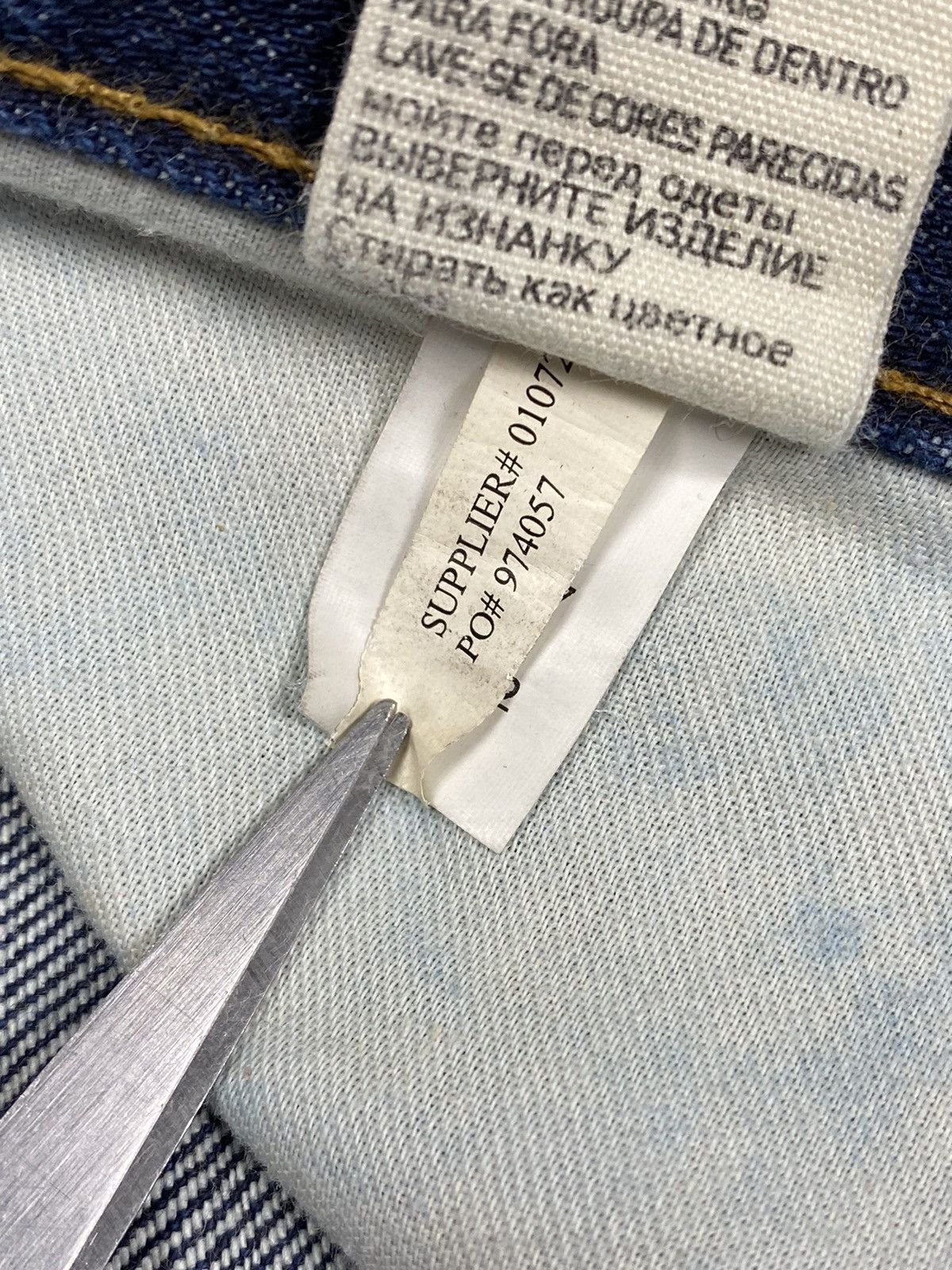 Polo Ralph Lauren Polo Ralph Lauren Denim Supply Dark Blue Jeans USA Flag Size US 32 / EU 48 - 16 Thumbnail