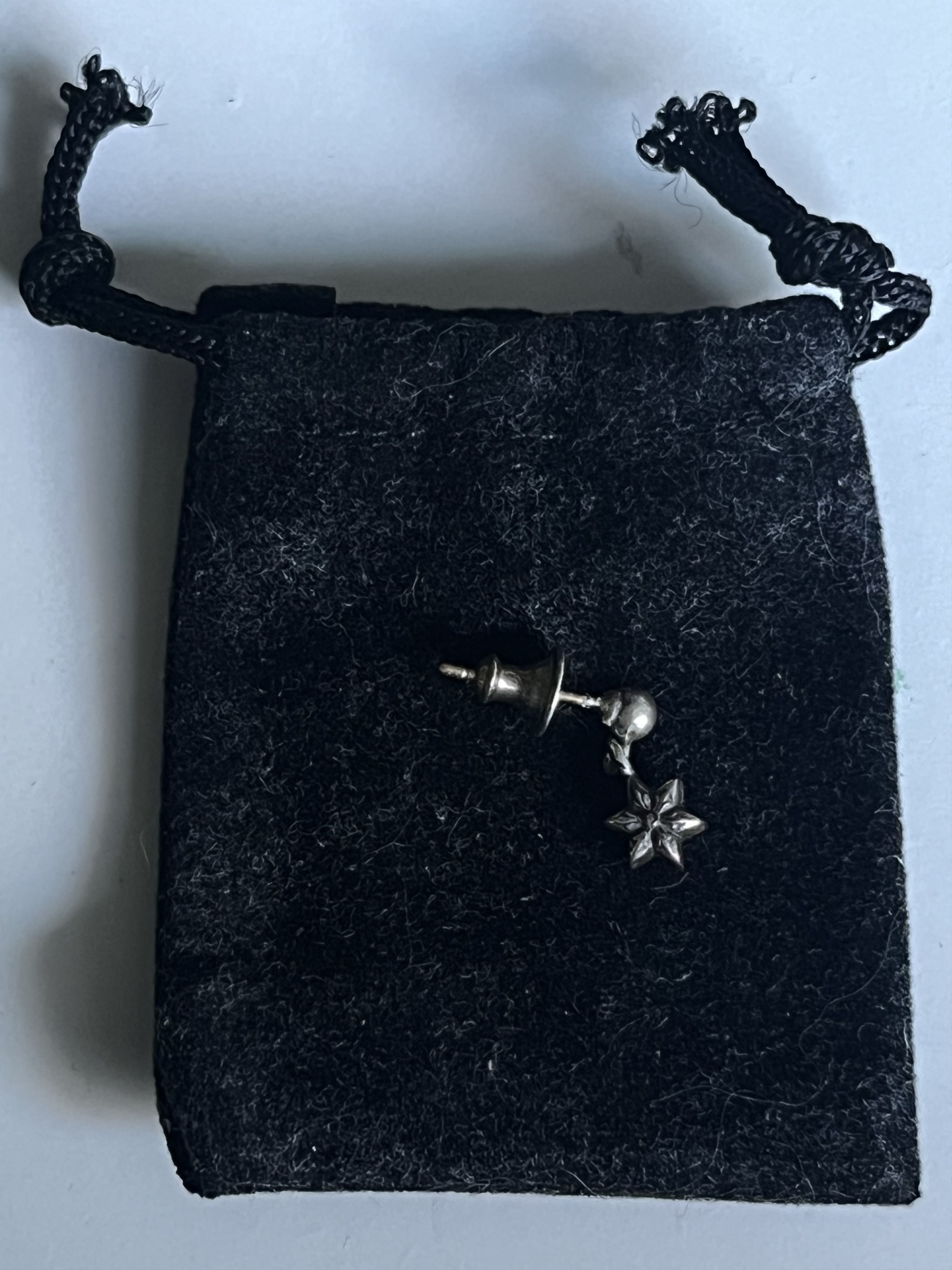 Chrome Hearts Star Drop Earring