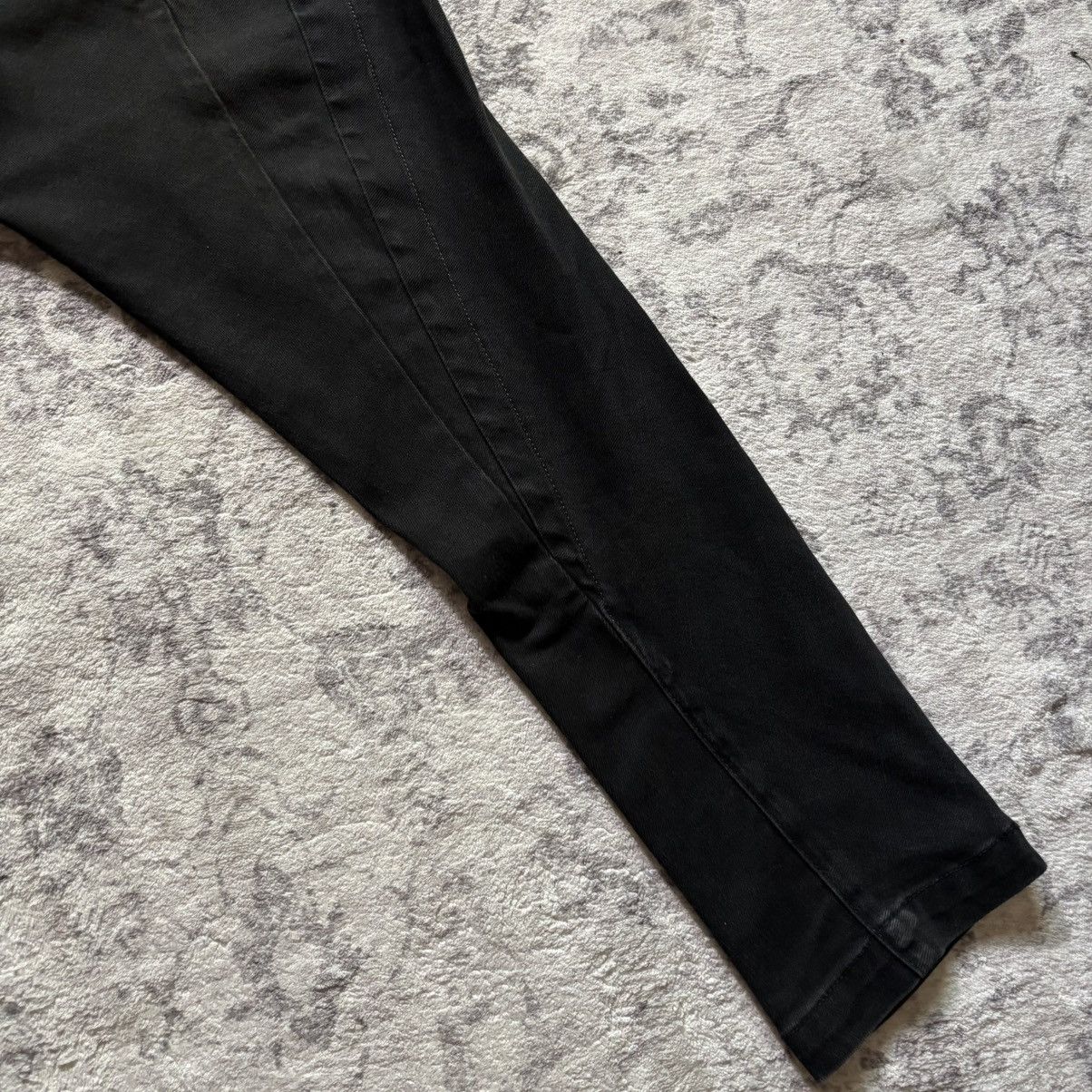 Julius Julius SAMPLE Drop Crotch Tapered Denim Jeans Black Size US 32 / EU 48 - 2 Thumbnail