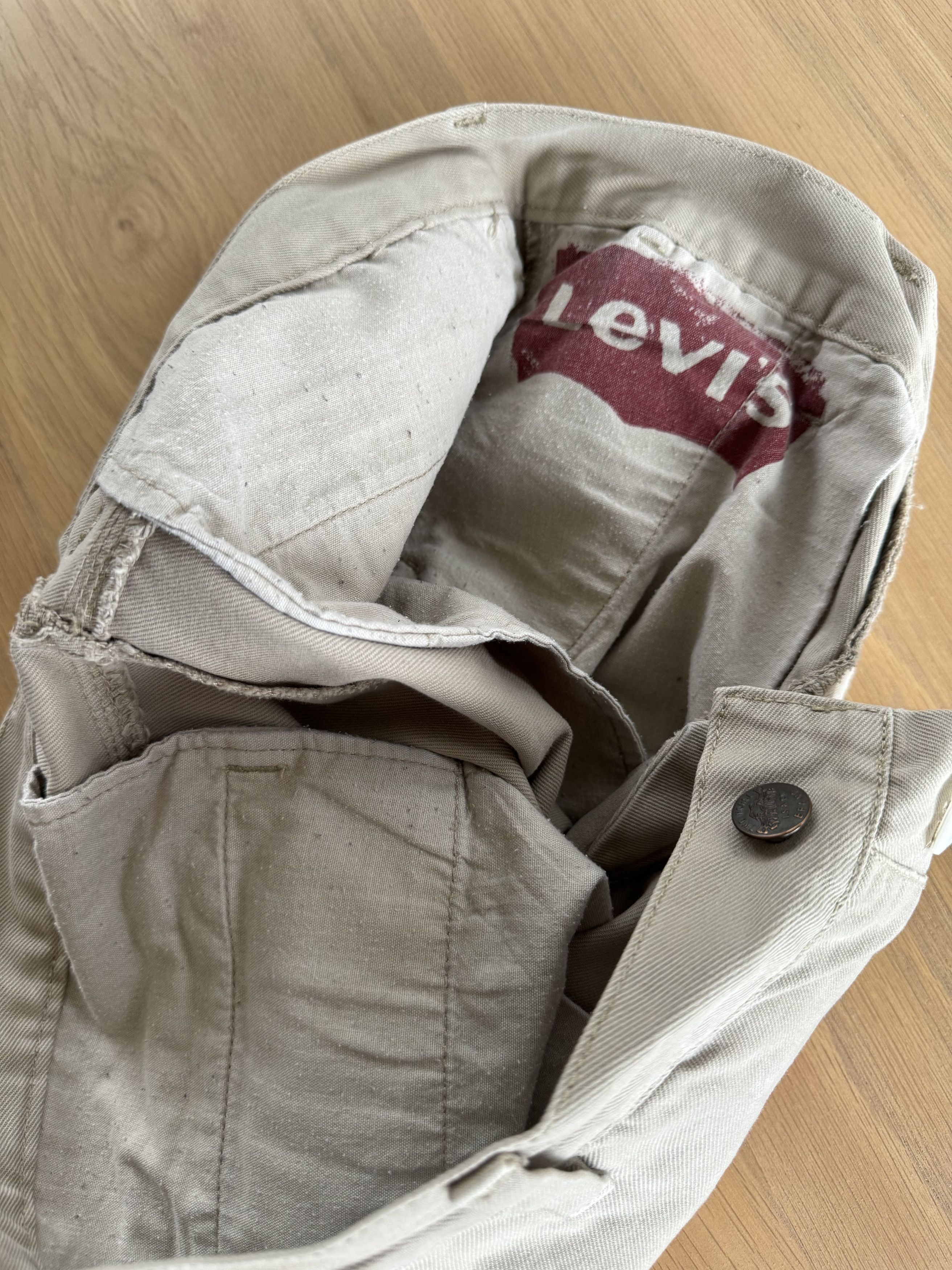 Levi's Vintage Levi’s Chinos 👖 Khaki 32x30 Size US 32 / EU 48 - 4 Thumbnail