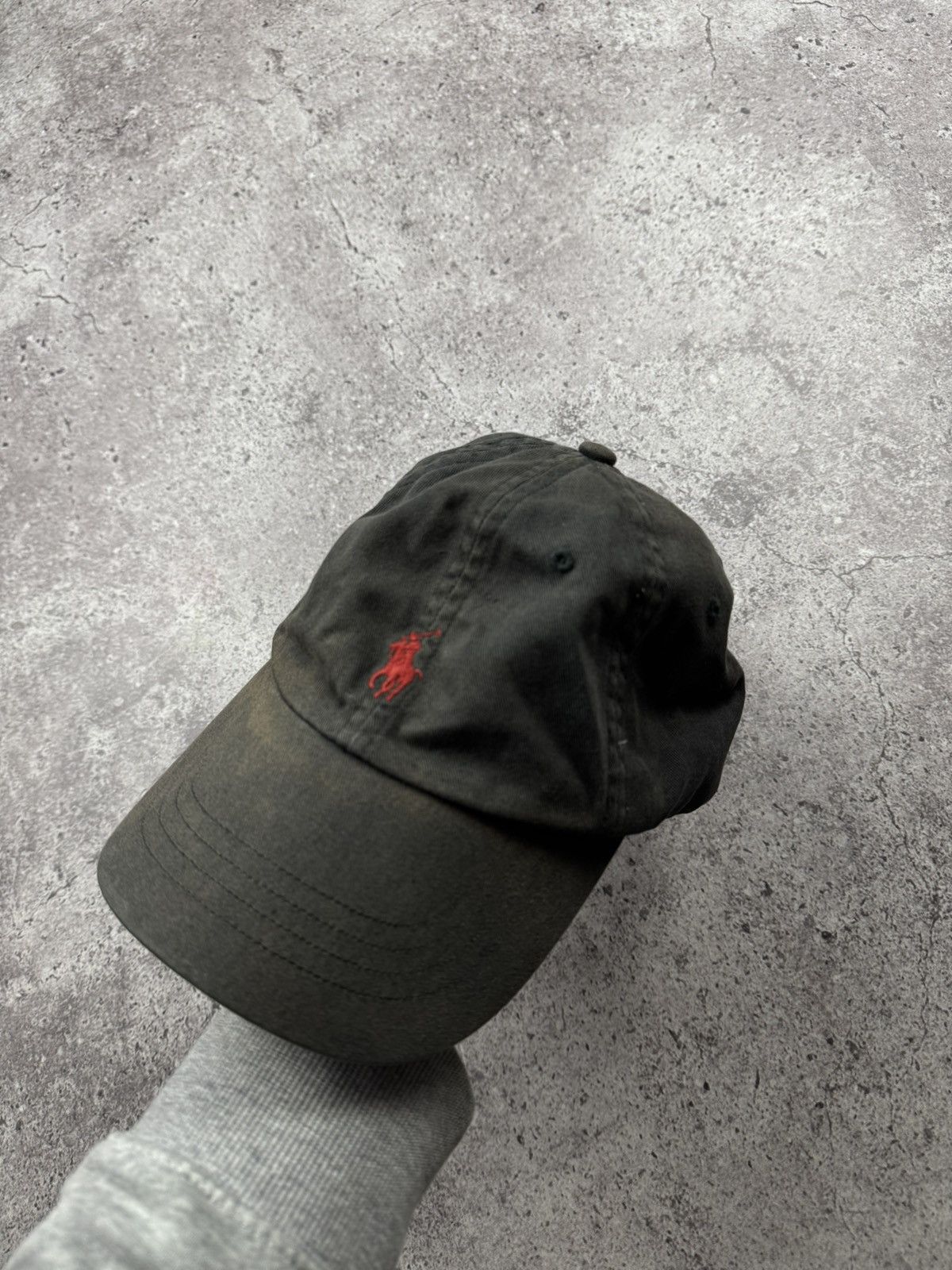Polo Ralph Lauren Vintage Polo Ralph Lauren Y2K Faded Distressed Cap Japanesse Size ONE SIZE - 1 Thumbnail