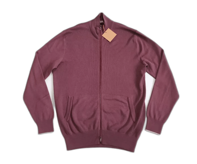 Loro Piana Loro Piana Purple Baby Cashmere Jacket Size US L / EU 52-54 / 3 - 1 Thumbnail