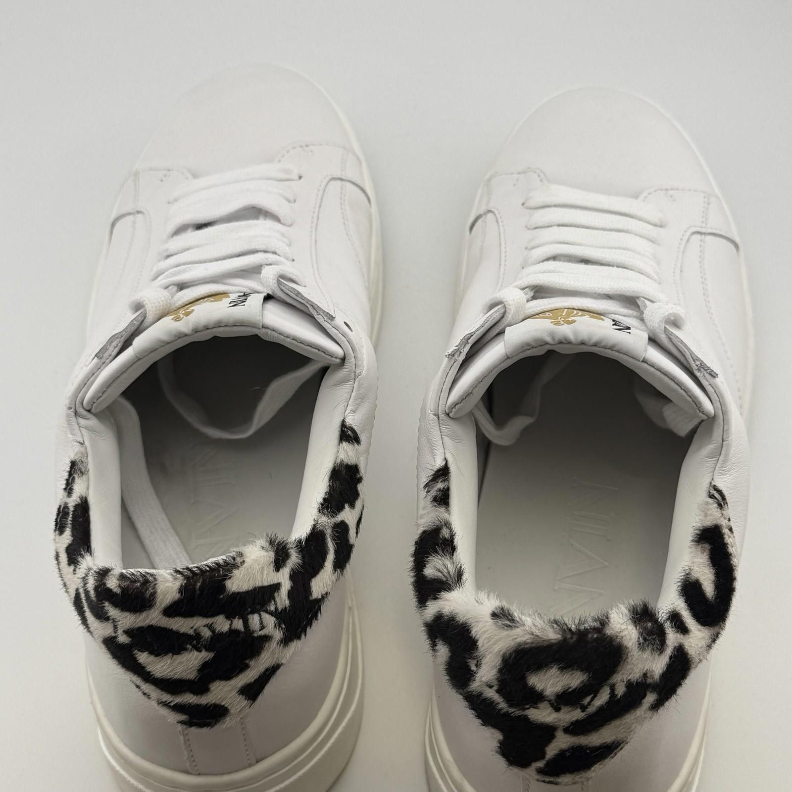 Lanvin Lanvin Ddb0 Leather Low Top Sneaker Size US 7.5 / IT 37.5 - 6 Thumbnail