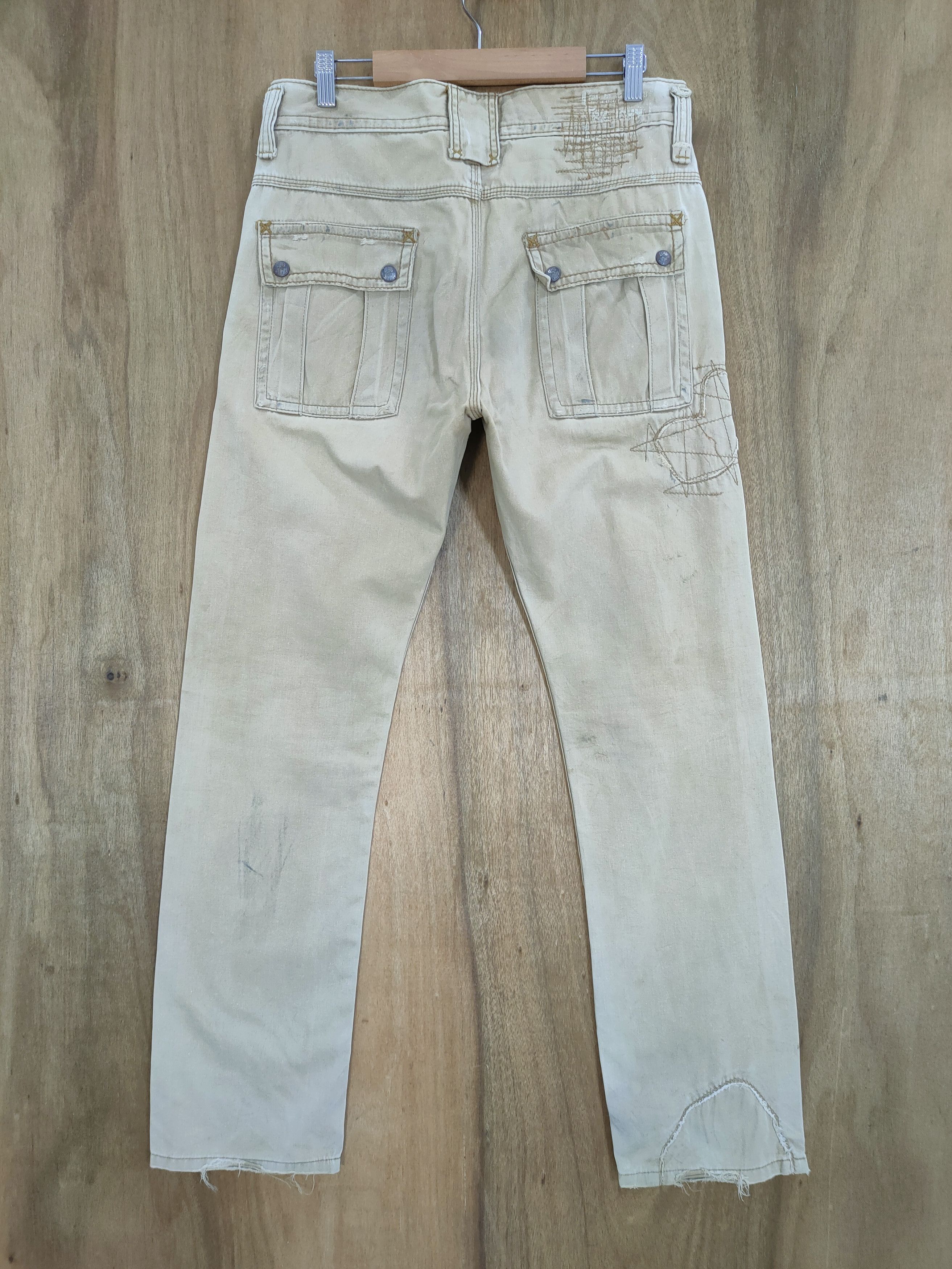 Japanese Brand VINTAGE BIG J DISTRESSED CARGO PANTS Size US 32 / EU 48 - 8 Thumbnail