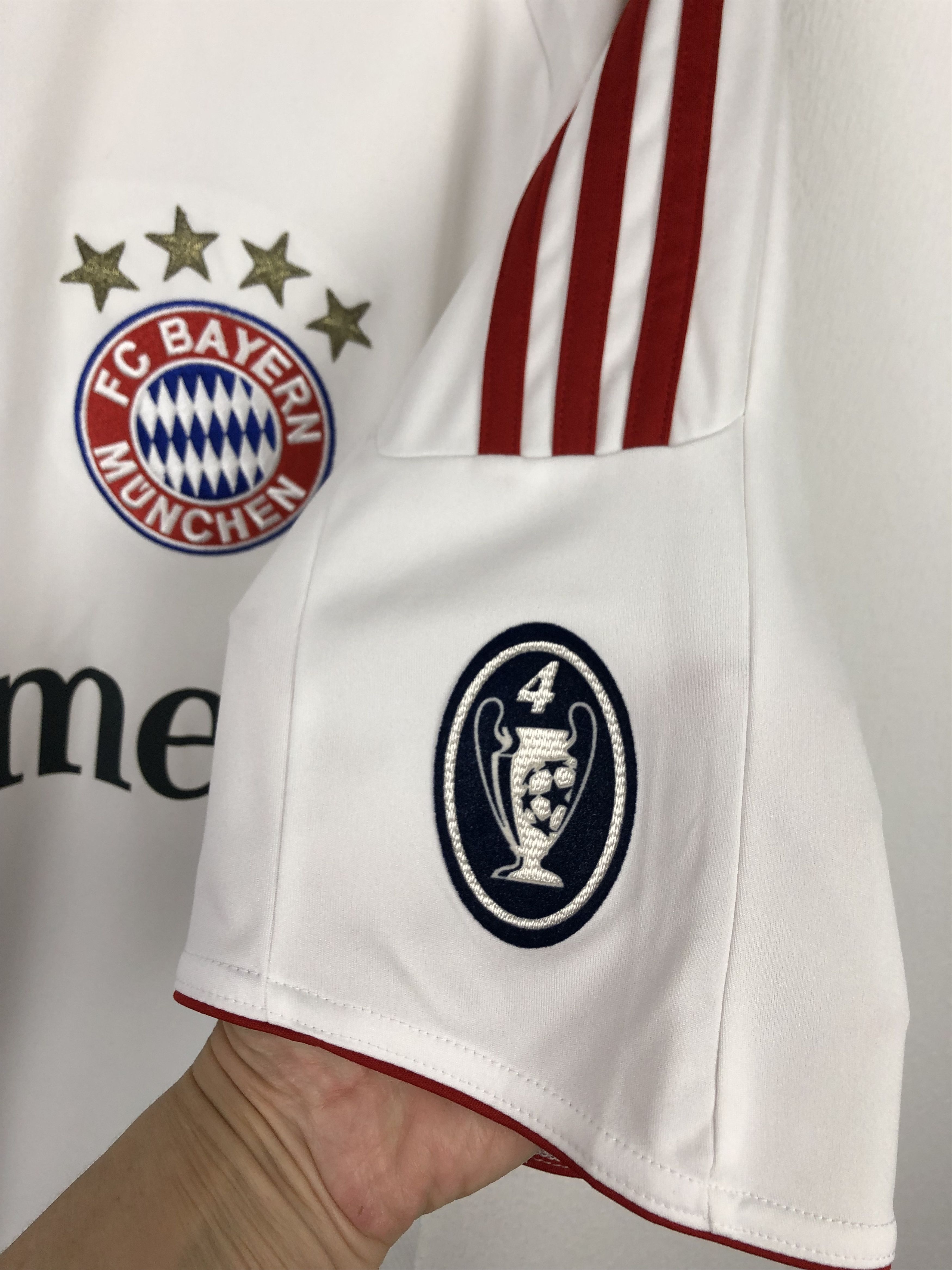 Adidas Bayern Munich football shirt 2008 Soccer Adidas Tee Hype Size US XXL / EU 58 / 5 - 6 Thumbnail