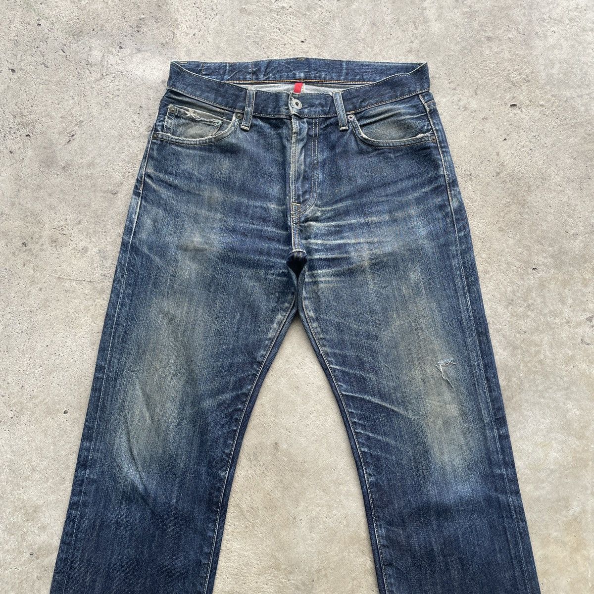 Japanese Brand W31x30 Vintage Japanese Faded Jeans Denim Pants Size US 31 - 3 Thumbnail
