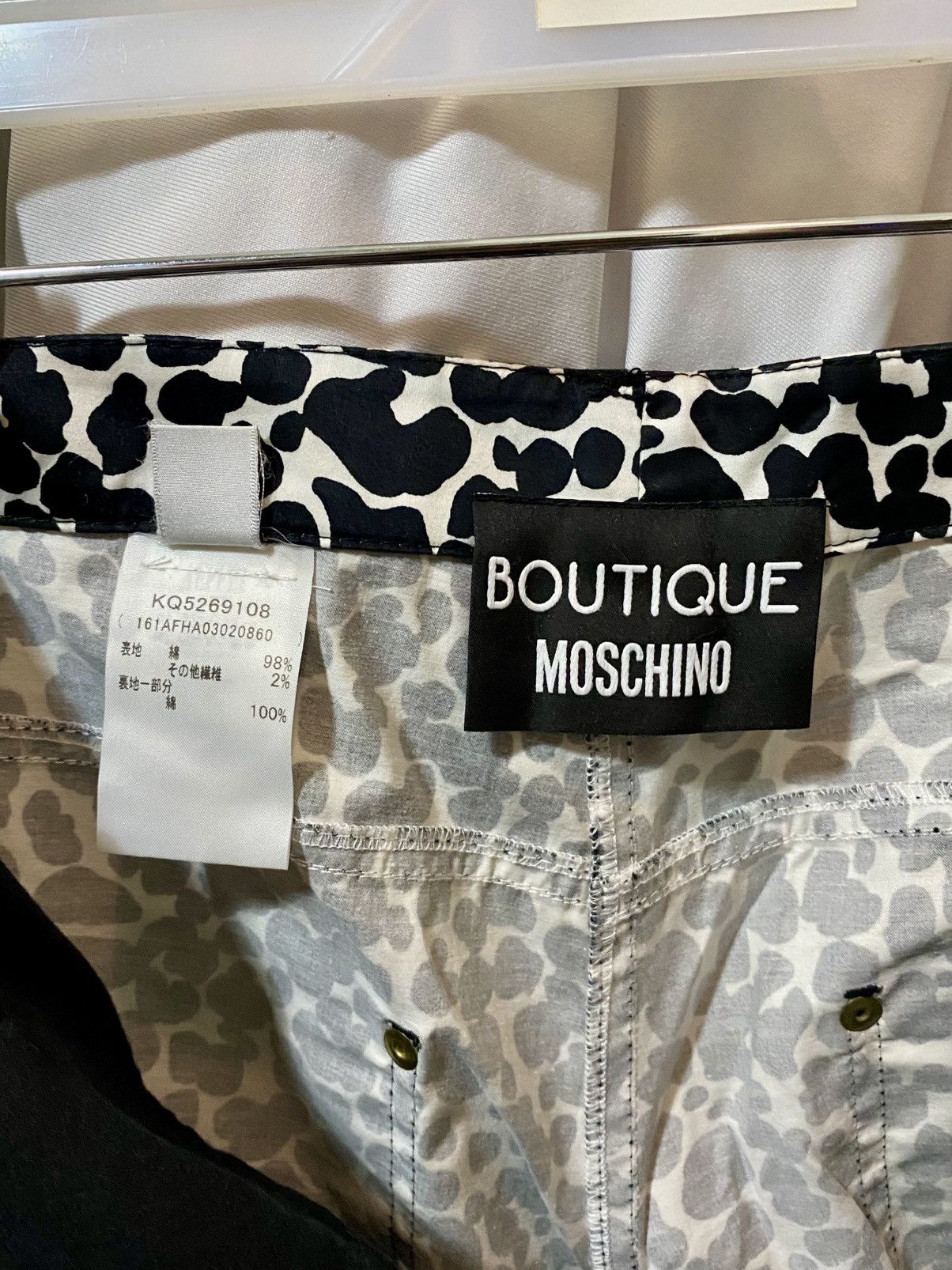 Moschino Moschino Pattern Pants Size 26" / US 2 / IT 38 - 4 Thumbnail