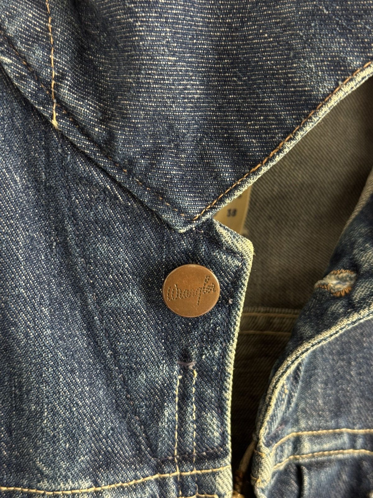Wrangler 50-60’s Vintage Rare Wrangler 11MJZ Early Blue Bell Jacket Size US M / EU 48-50 / 2 - 6 Thumbnail