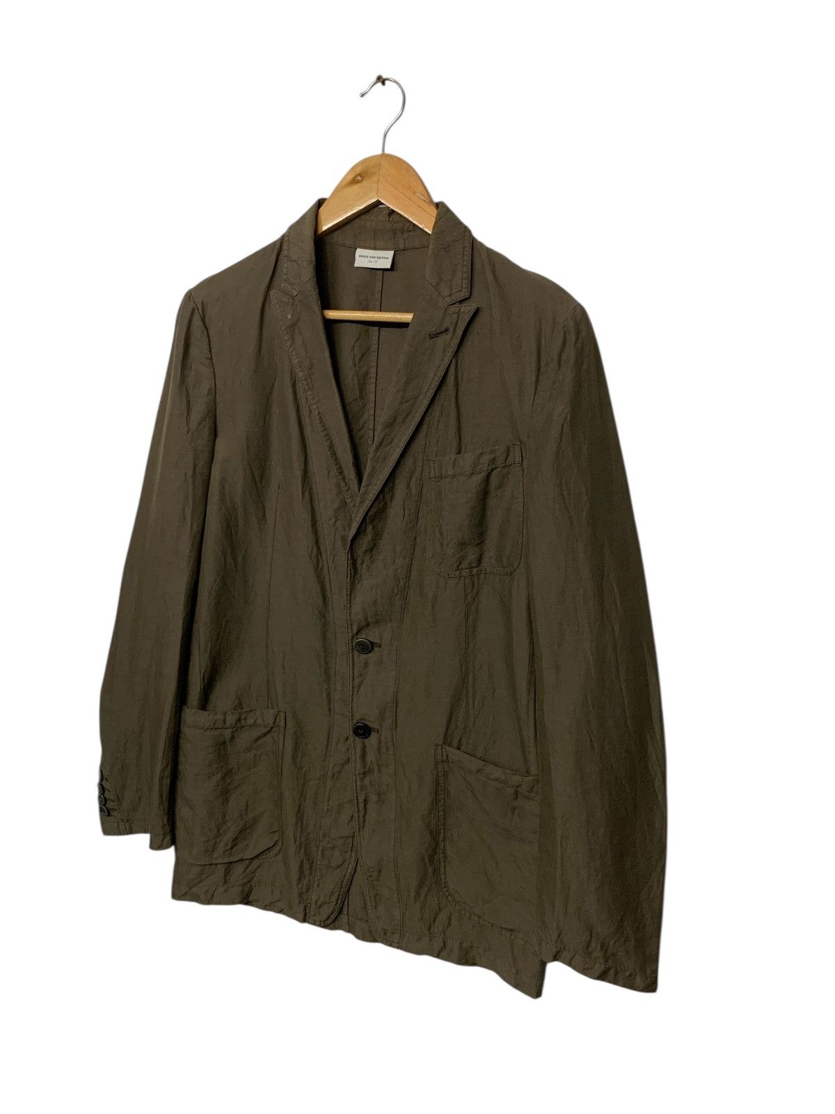 Dries Van Noten Dark Brown‼️Dries Van Noten Button Ups Jacket Size M / US 6-8 / IT 42-44 - 2 Thumbnail