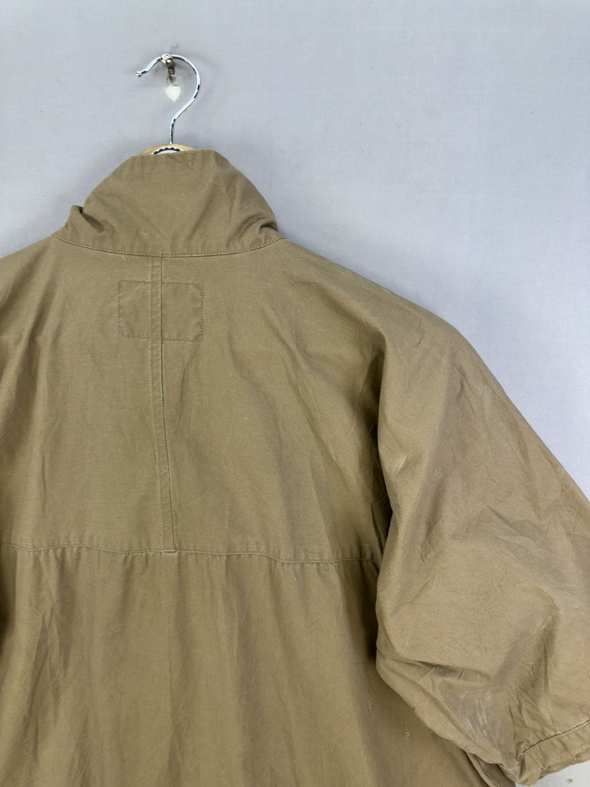 Woolrich Woolen Mills Vintage Y2K Woolrich Short Sleeve Worker Jacket Size US XL / EU 56 / 4 - 5 Thumbnail