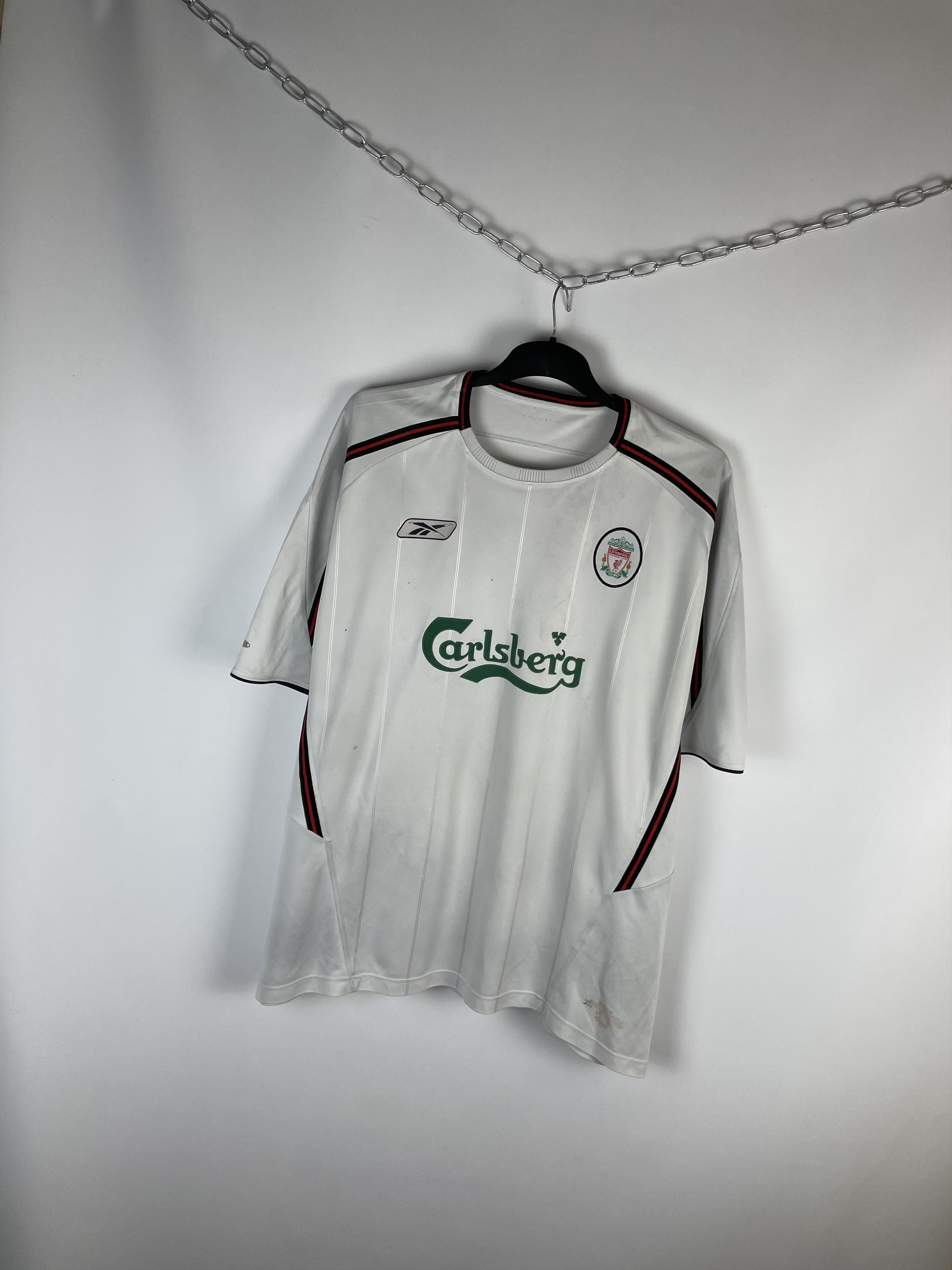 Reebok Liverpool Reebok soccer jersey carlsberg vintage Size US XXL / EU 58 / 5 - 2 Thumbnail