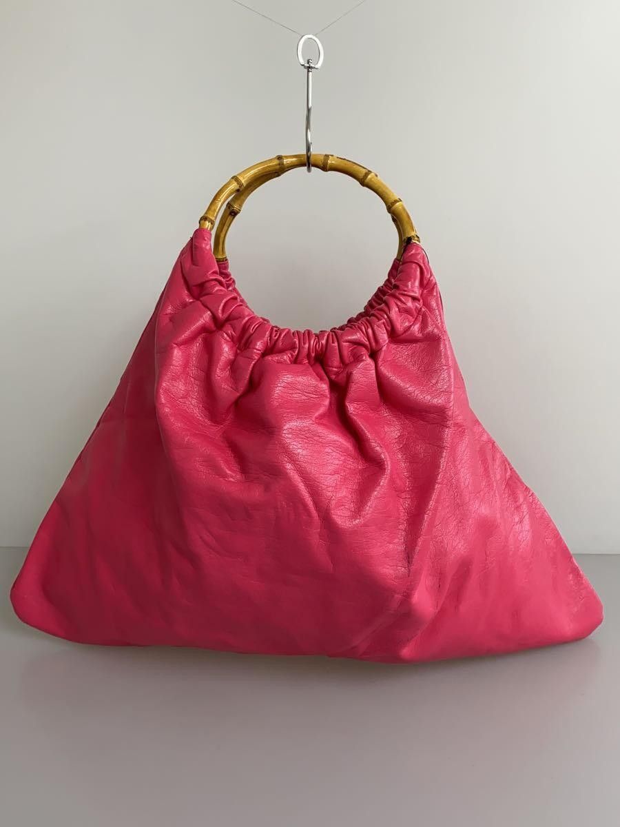 Comme des Garcons Bamboo Faux Leather Hand Bag Size ONE SIZE - 3 Thumbnail
