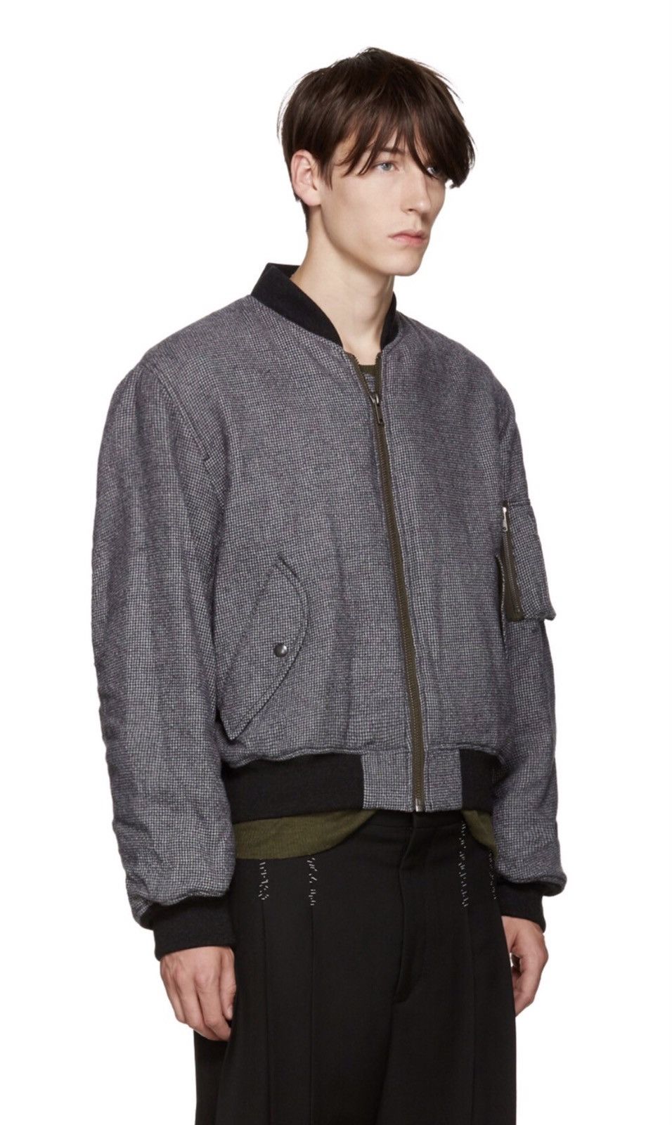 Haider Ackermann HAIDER ACKERMANN Men's FW'16 MA-1 BOMBER JACKET Size US M / EU 48-50 / 2 - 9 Thumbnail