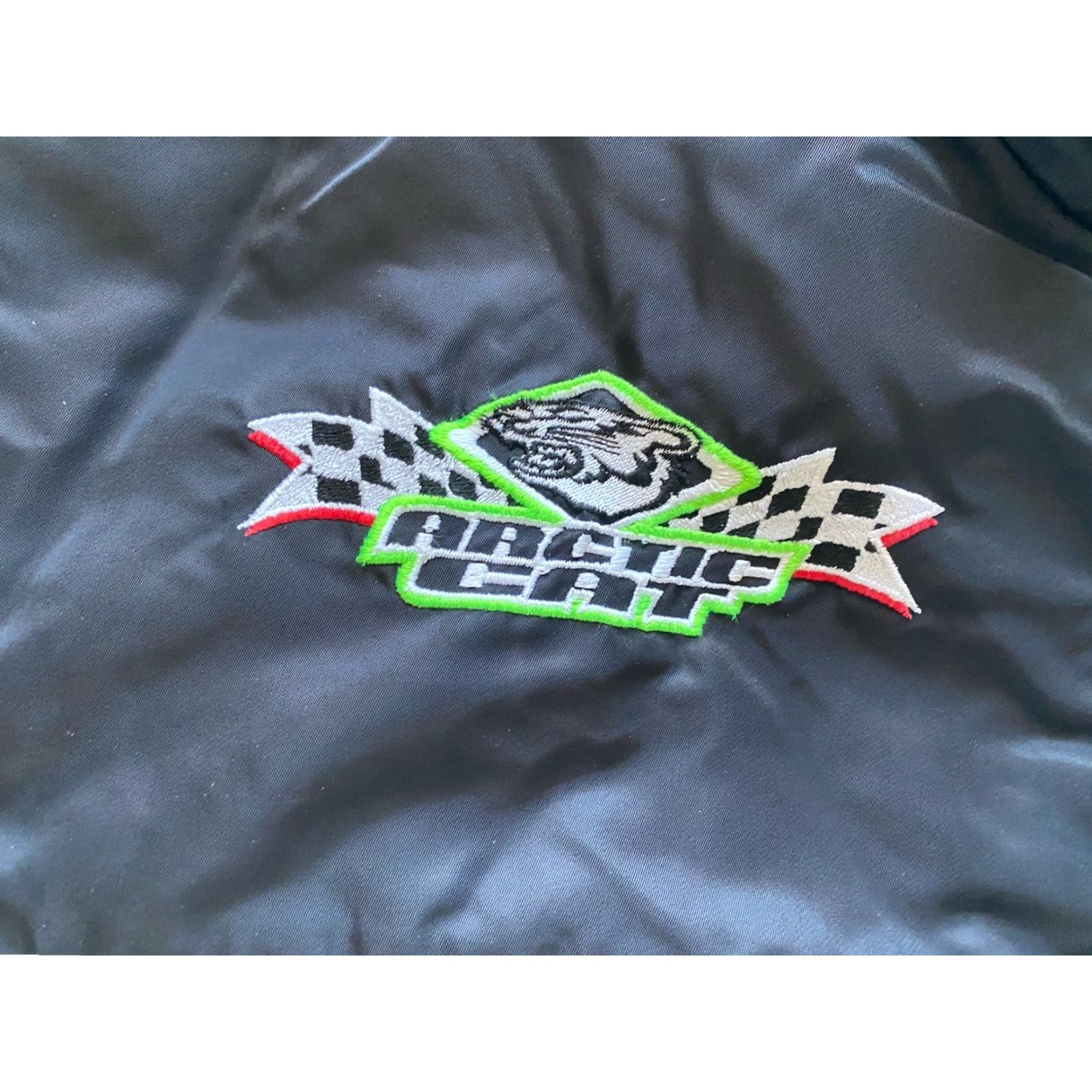 Vintage VINTAGE Arctic Cat Team Racing Mens Victory Jacket Thinsulate Size Medium Size US M / EU 48-50 / 2 - 7 Thumbnail
