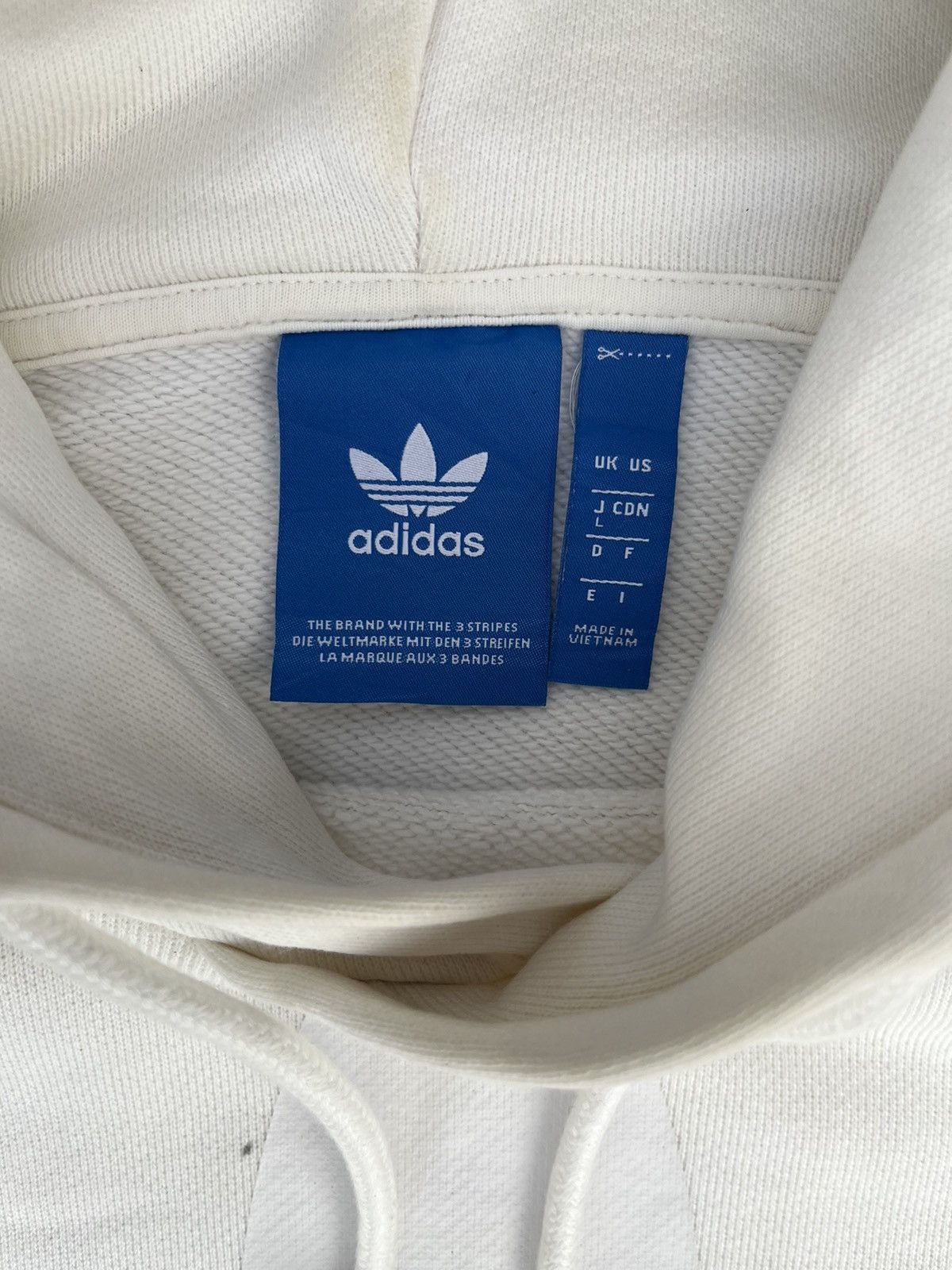 Adidas Vintage Adidas Hoodie big logo Size US XXL / EU 58 / 5 - 12 Thumbnail