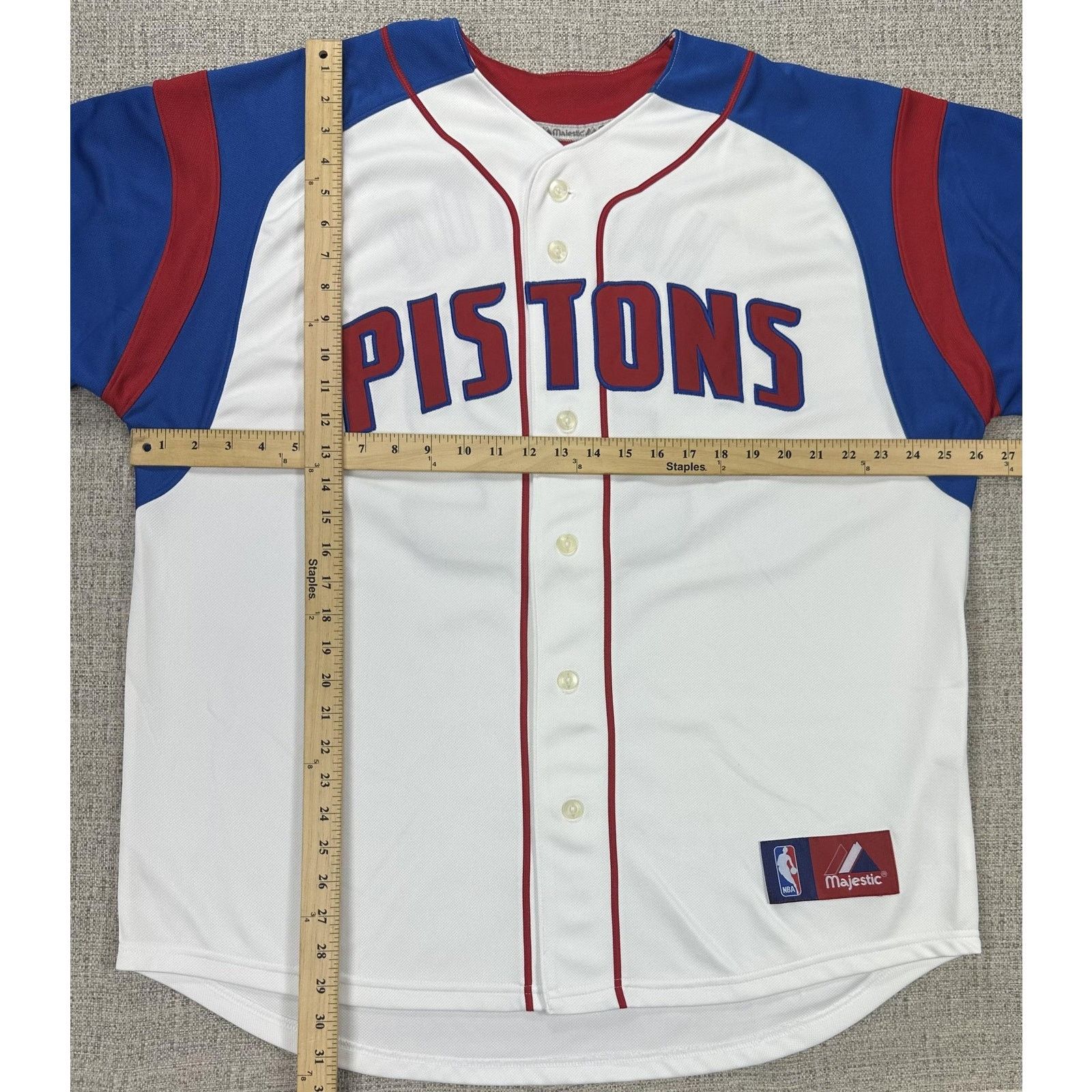 Majestic Detroit Pistons Jersey Mens XL Richard Hamilton Majestic Size US XL / EU 56 / 4 - 2 Thumbnail