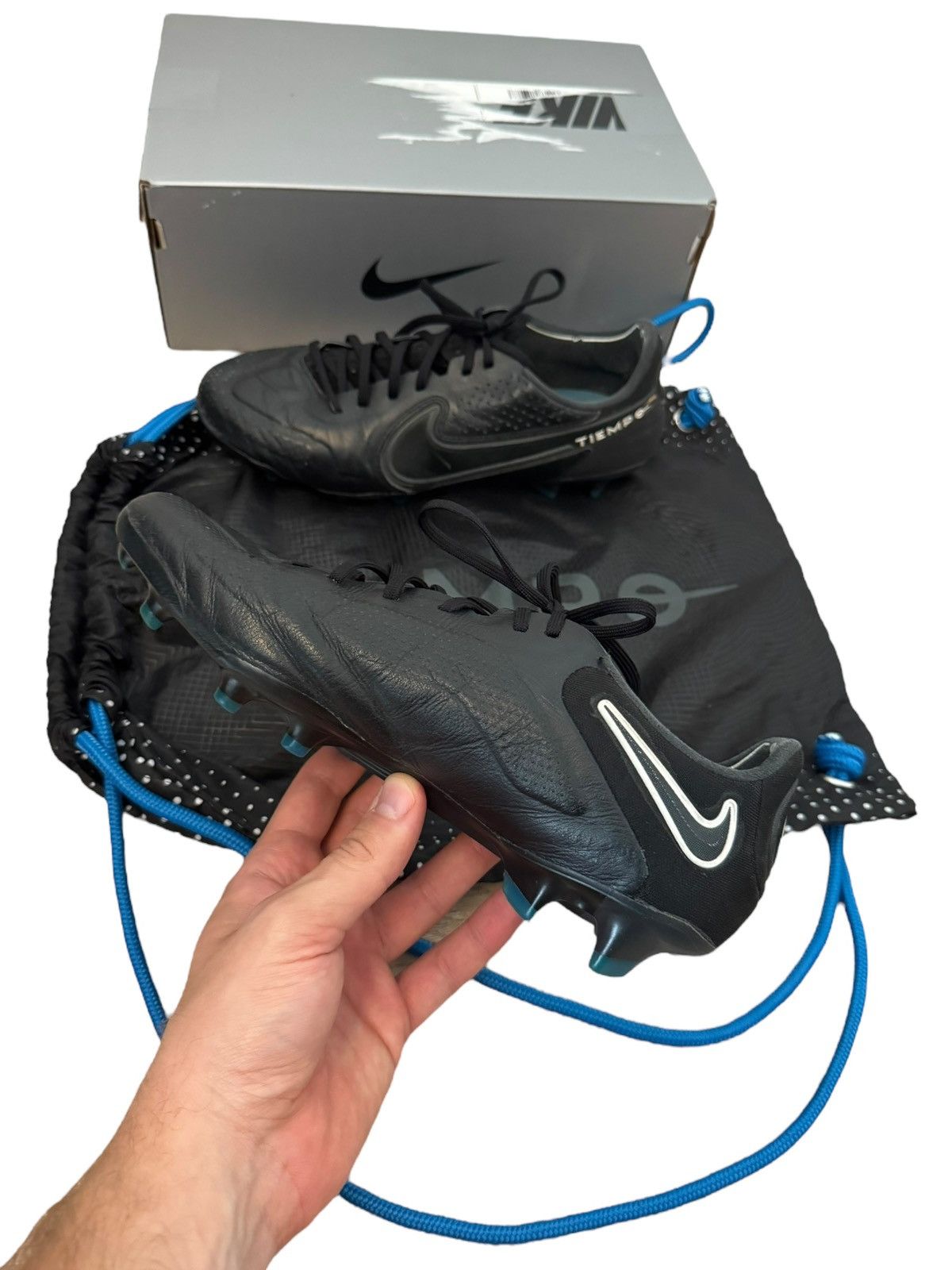 Nike Nike Tiempo Legend 9 Elite FG Shadow Pack Soccer Shoes US7 Size US 7 / EU 40 - 3 Thumbnail