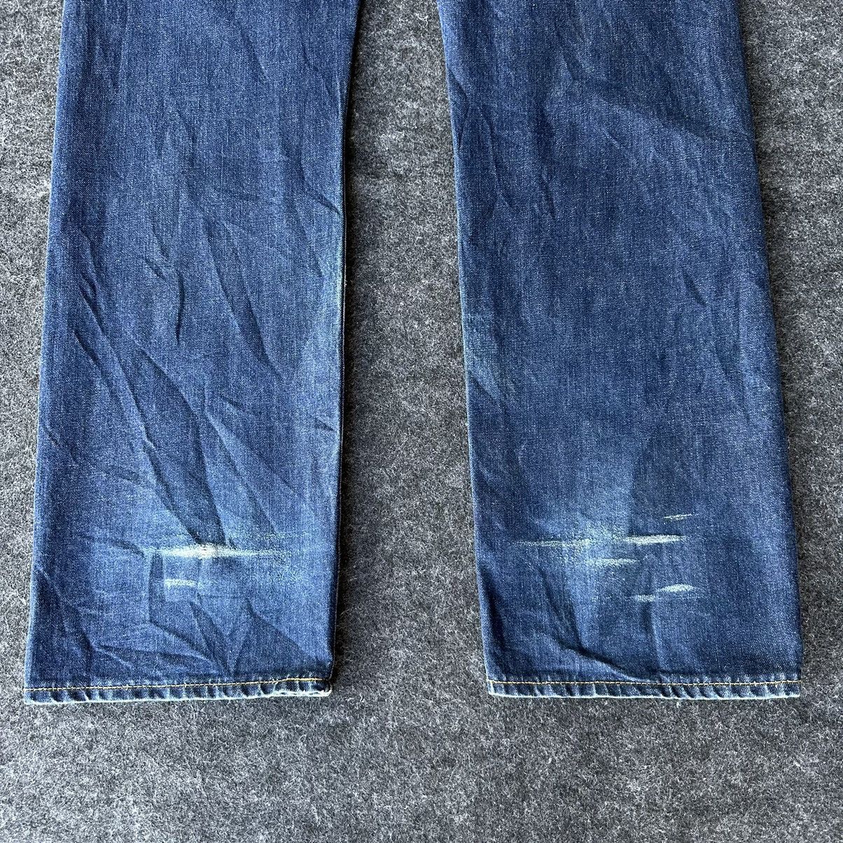 Tommy Hilfiger × Vintage Tommy Red Camo Label Blue Washed Denim D700 Size US 36 / EU 52 - 6 Thumbnail