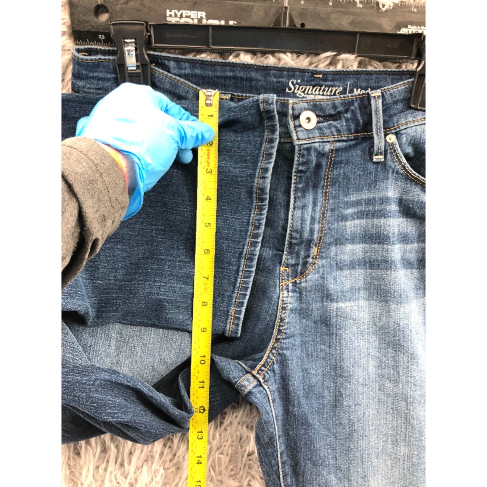 Levi's Levi's Jeans Bootcut Women 14 Medium Wash Blue 32" Inseam Regular 5-Pocket Denim Cotton Size 36" / US 14 / IT 50 - 4 Thumbnail