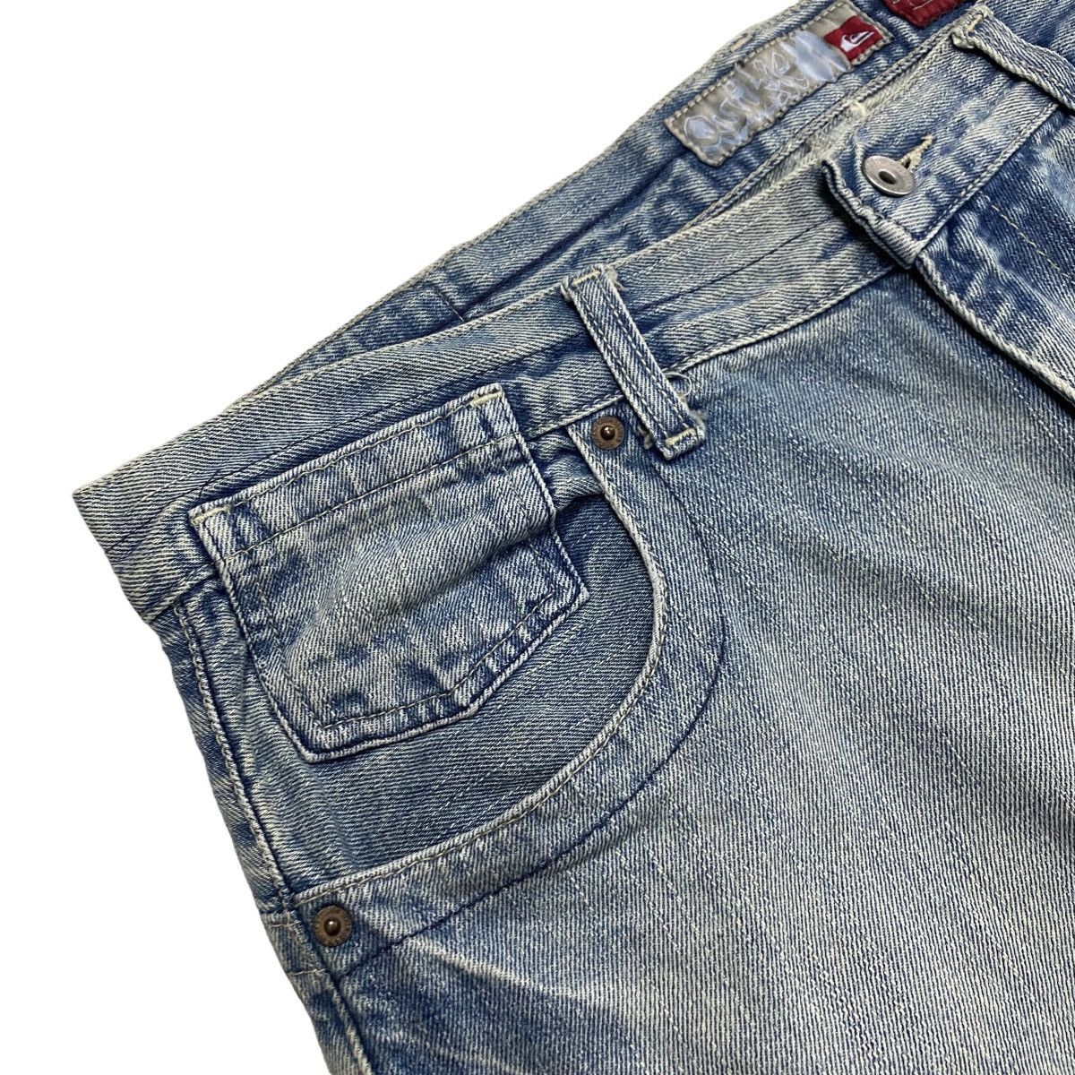 Quiksilver VINTAGE Y2K QUIKSILVER BAGGY DENIM PANT Size US 36 / EU 52 - 10 Thumbnail