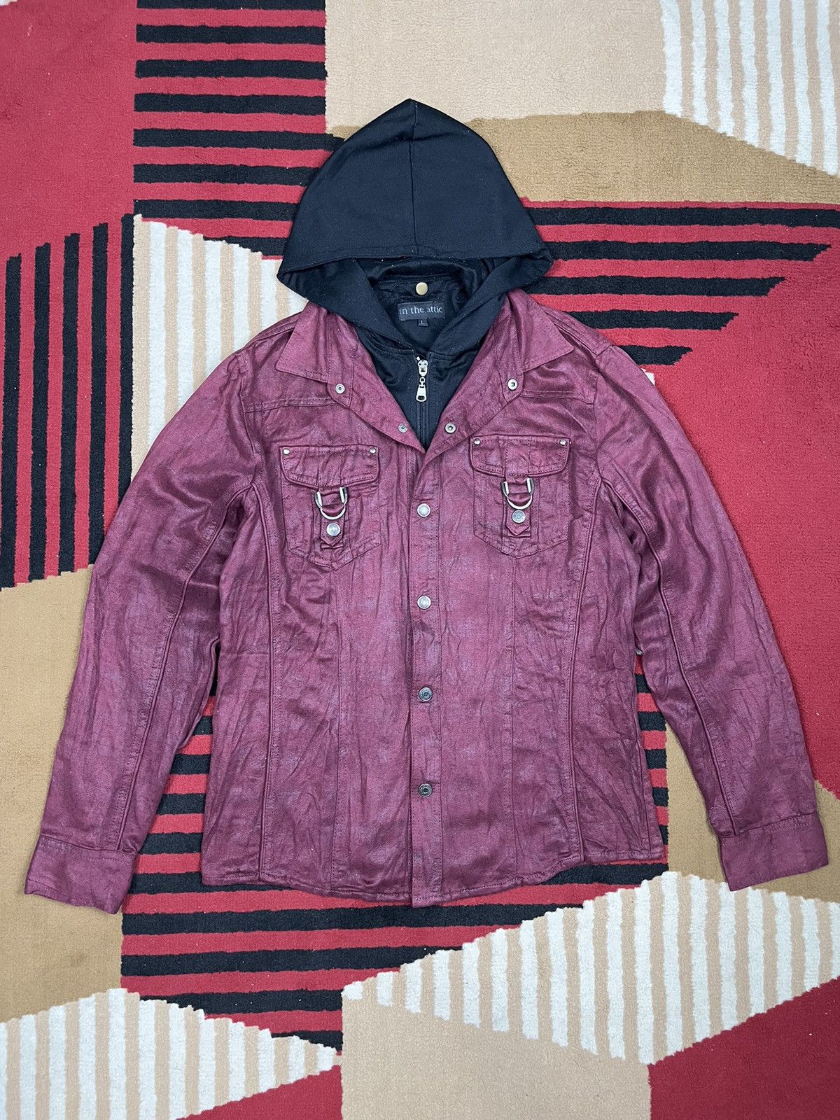 In The Attic In The Attic Gothic Style With Hoodie Button Ups Size US M / EU 48-50 / 2 - 1 Thumbnail