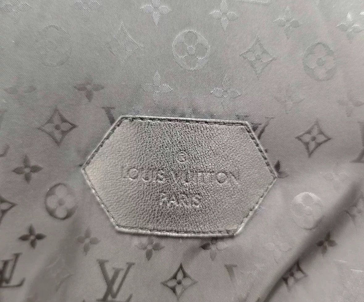 Louis Vuitton Louis Vuitton Black sleeve leather label hooded jacket Size US S / EU 44-46 / 1 - 5 Thumbnail