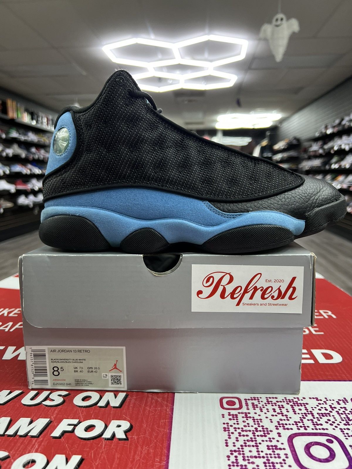 Jordan Brand Air Jordan 13 Unc Size 8.5 Size US 8.5 / EU 41-42 - 1 Thumbnail