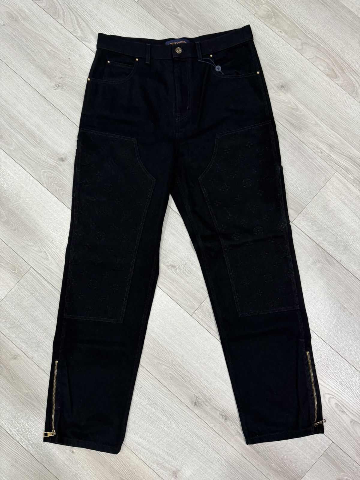 Louis Vuitton LOUIS VUITTON MONOGRAM WORKWEAR CARPENTER BLACK Size US 34 / EU 50 - 1 Thumbnail