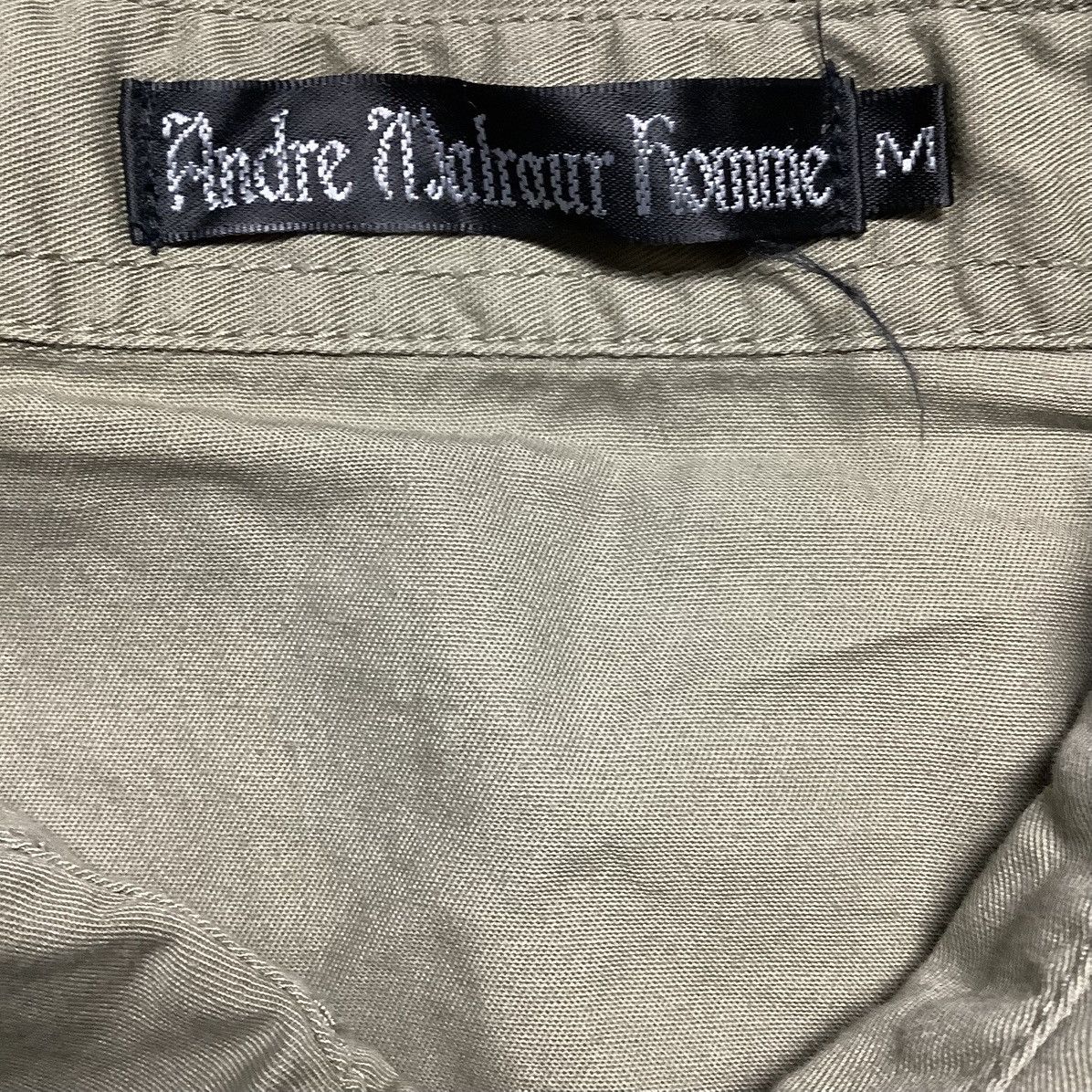 If Six Was Nine × Le Grande Bleu (L.G.B.) Y2K Biker Shirt Japanese Brand Andre Malrour Homme Size US M / EU 48-50 / 2 - 7 Thumbnail