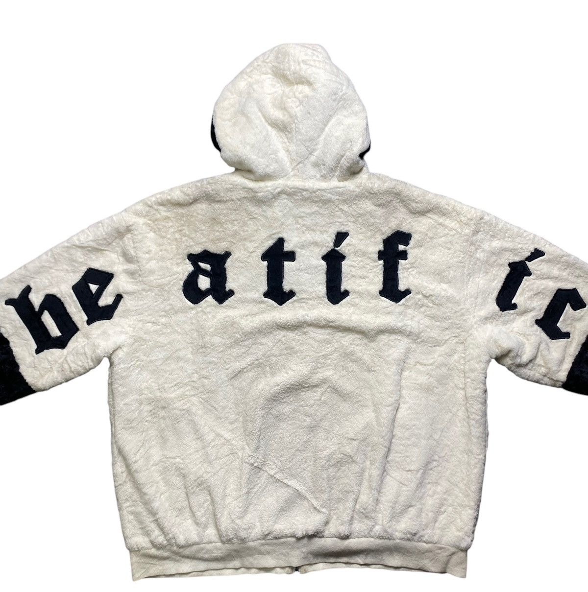 Other VINTAGE WISDOM JACKET FUR BE ATIF IC SPELLOUT BACK DESIGN Size US XXL / EU 58 / 5 - 1 Thumbnail