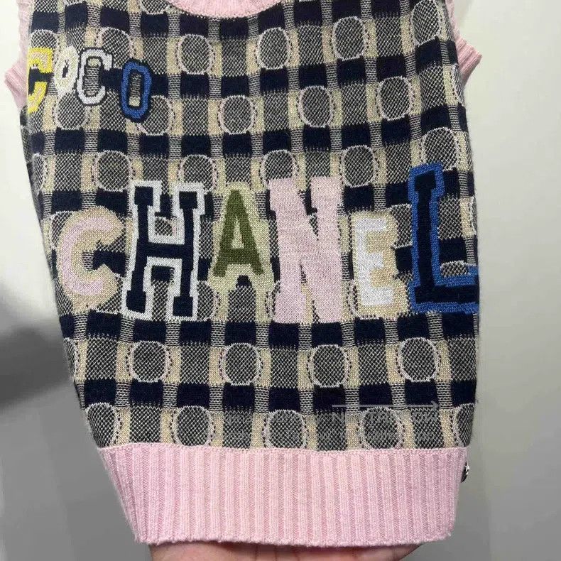 Chanel Chanel Slogan letter logo plaid sling Size XS / US 0-2 / IT 36-38 - 3 Thumbnail