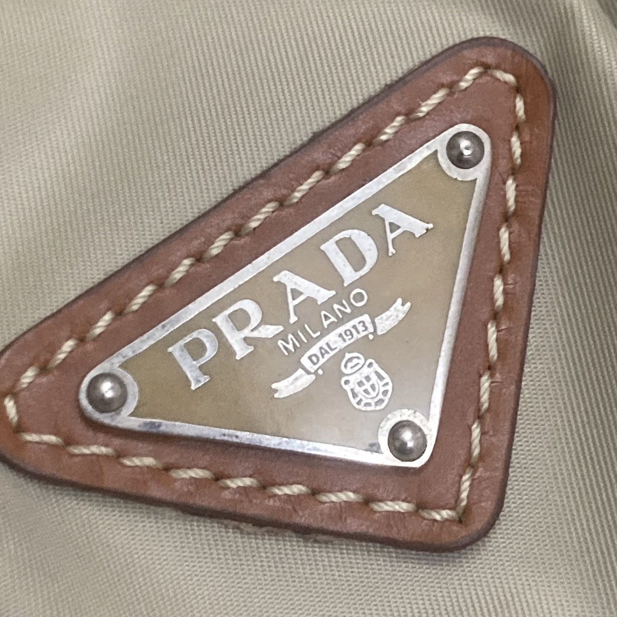 Prada × Vintage Vintage prada triangle logo bag Size ONE SIZE - 3 Thumbnail