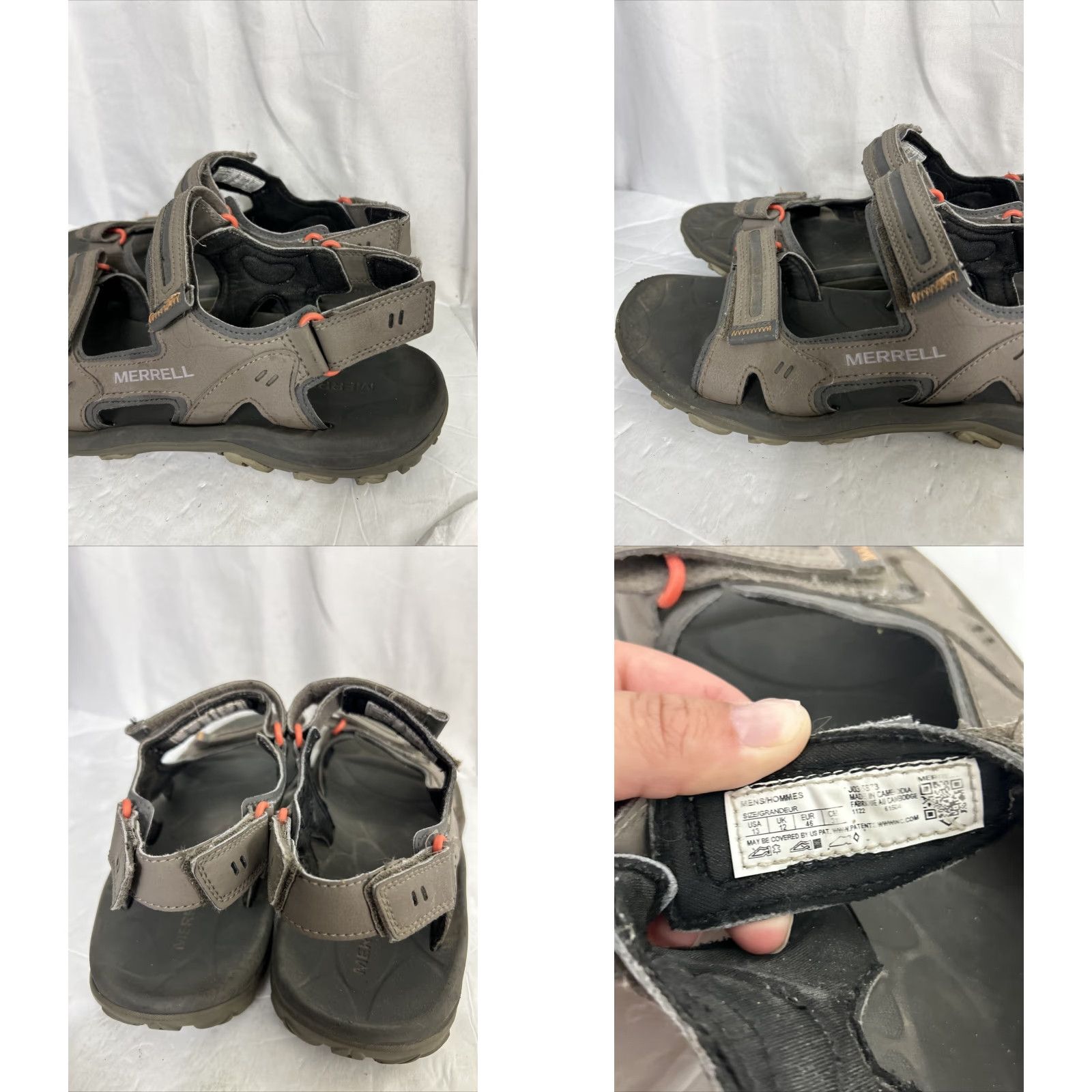 Merrell Merrell Huntington Sport Convert Sandals Mens 13 Brown Vegan Size US 13 / EU 46 - 8 Thumbnail