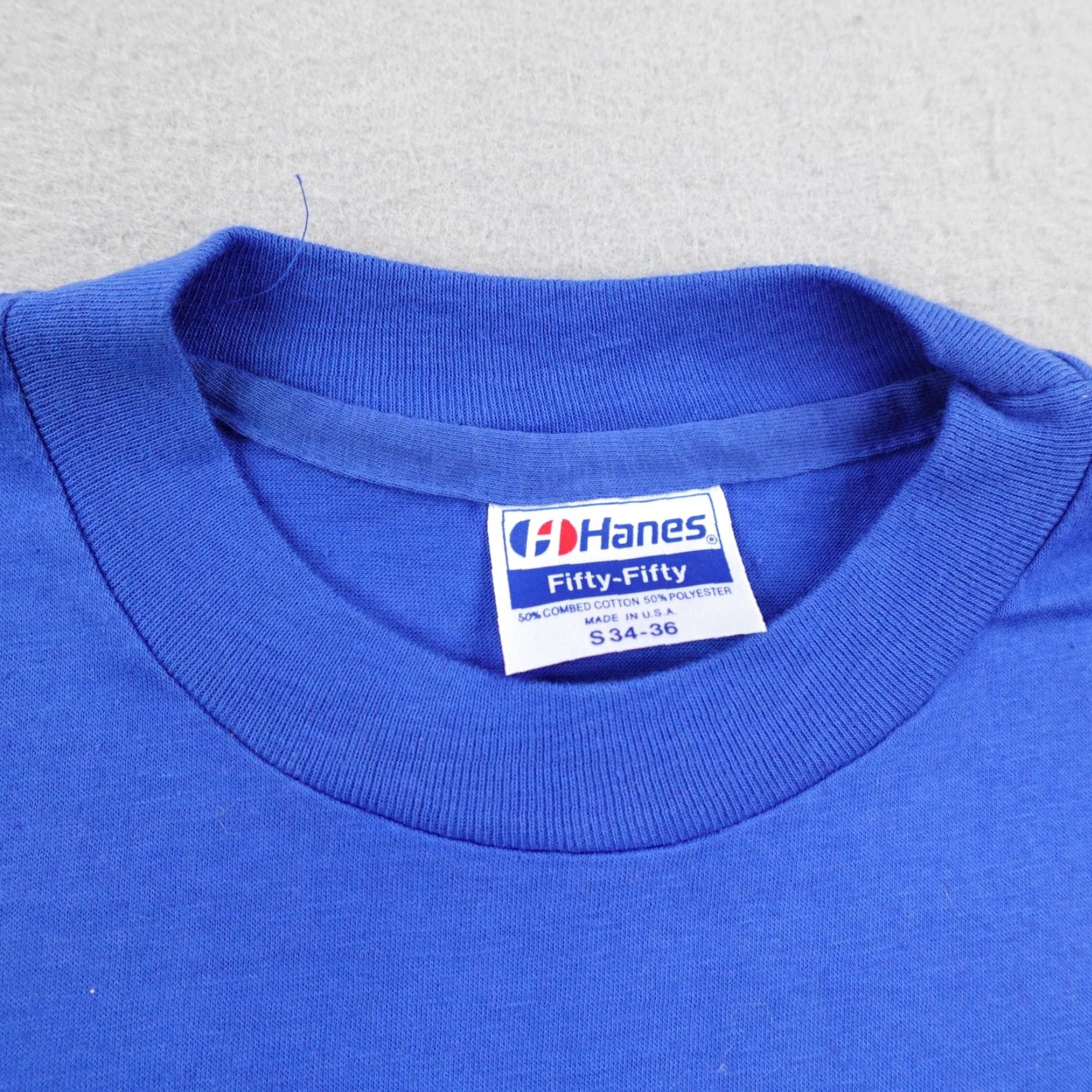 Hanes VINTAGE Chamorro Golf Club Shirt Mens Small Blue Hafa Adai Classic 1986 80s Tee Size US S / EU 44-46 / 1 - 3 Thumbnail