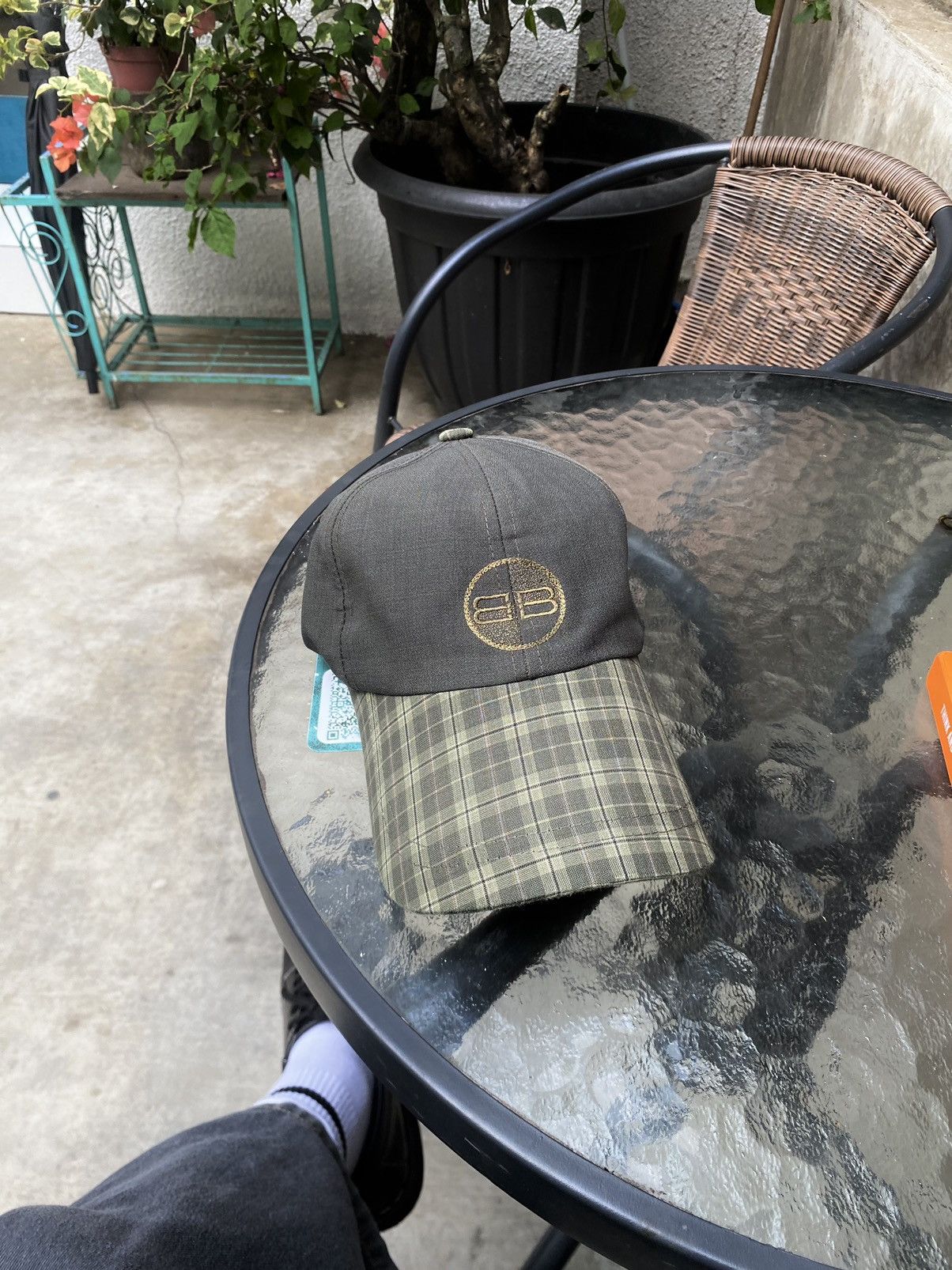 Balenciaga × Vintage 💥Green💥Balenciaga Golf Hat Size ONE SIZE - 6 Thumbnail