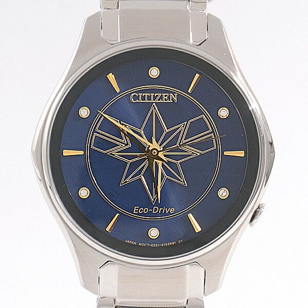 Other Other Citizen Captain Marvel Stainless Steel Metal Quartz EM0596-58W DUTY FREE for USA Size ONE SIZE - 1 Thumbnail