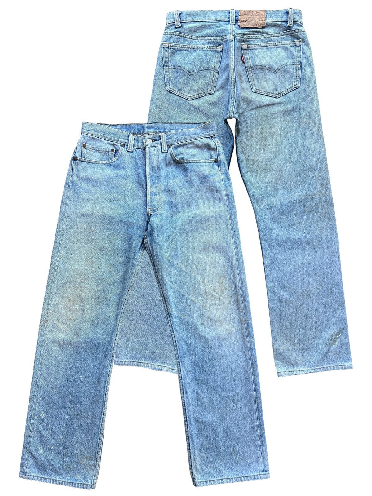 Vintage 80s Levi's Made In Usa Denim Jeans 31x27