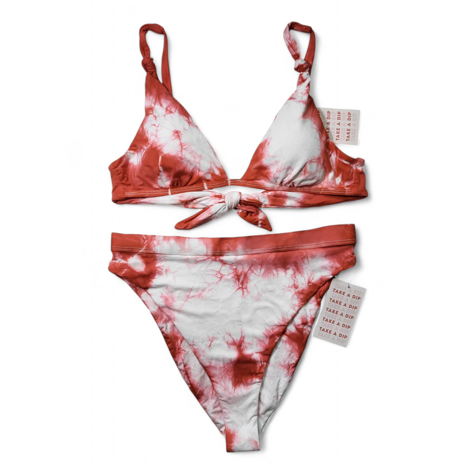 Other NWT DIPPIN DAISY'S SET Tie Dye Bikini Made in USA Size M Size M / US 6-8 / IT 42-44 - 1 Thumbnail