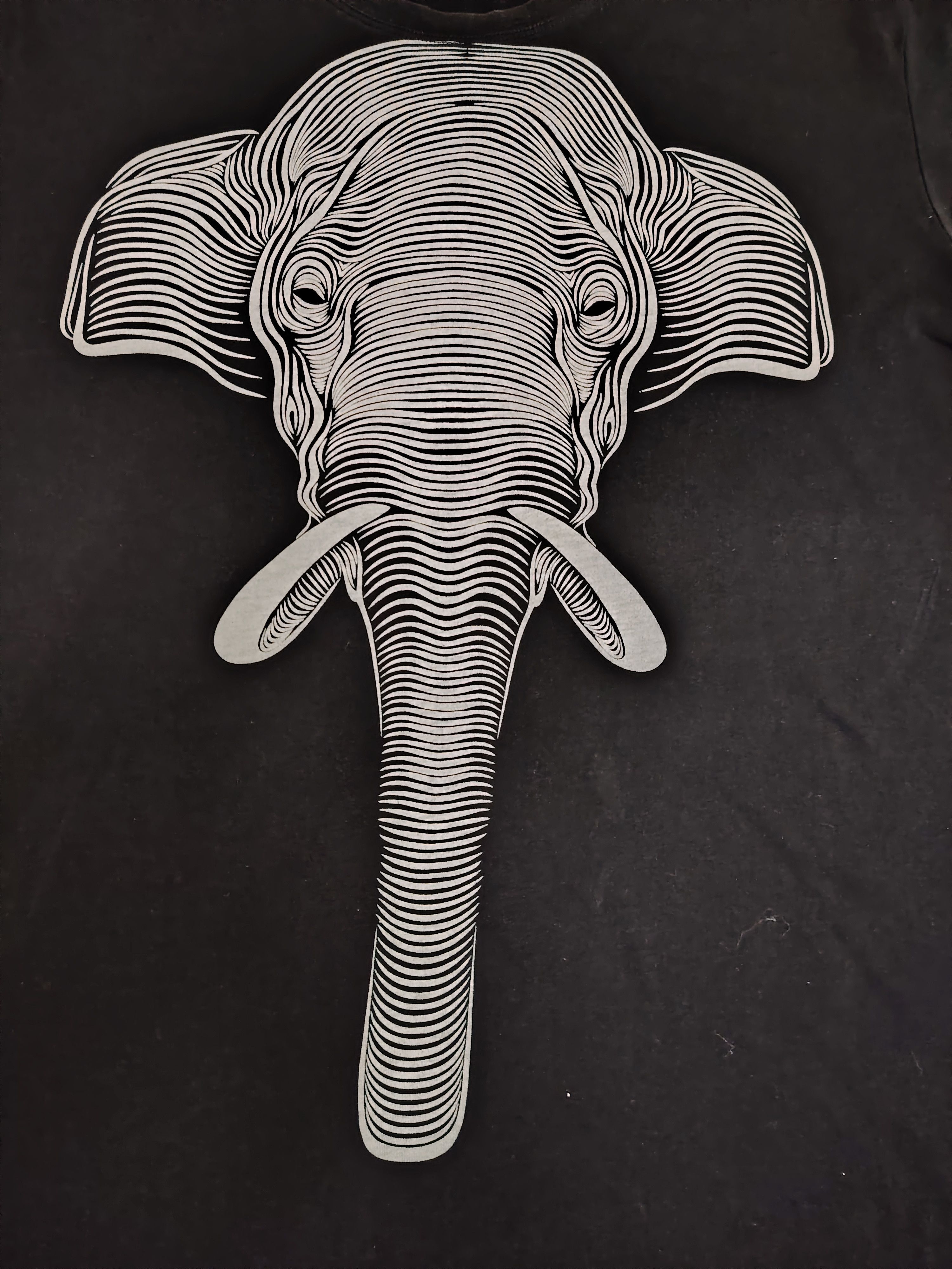 Prada PRADA Milano Elephant Graphic Tee Size L / US 10 / IT 46 - 3 Thumbnail