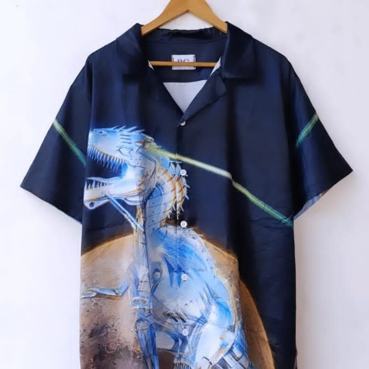 Japanese Brand 2G Hajime Sorayama T-Rex Robot Shirt Size US XL / EU 56 / 4 - 3 Thumbnail