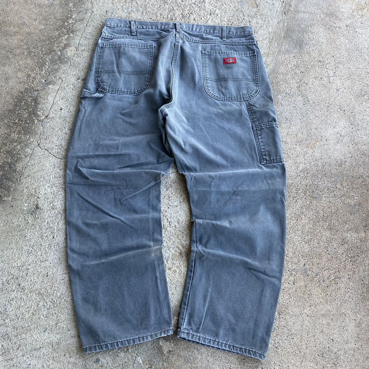 Carhartt × Dickies Vintage Y2K Faded Baggy Dickies Distressed Carpenters Size US 38 / EU 54 - 2 Thumbnail