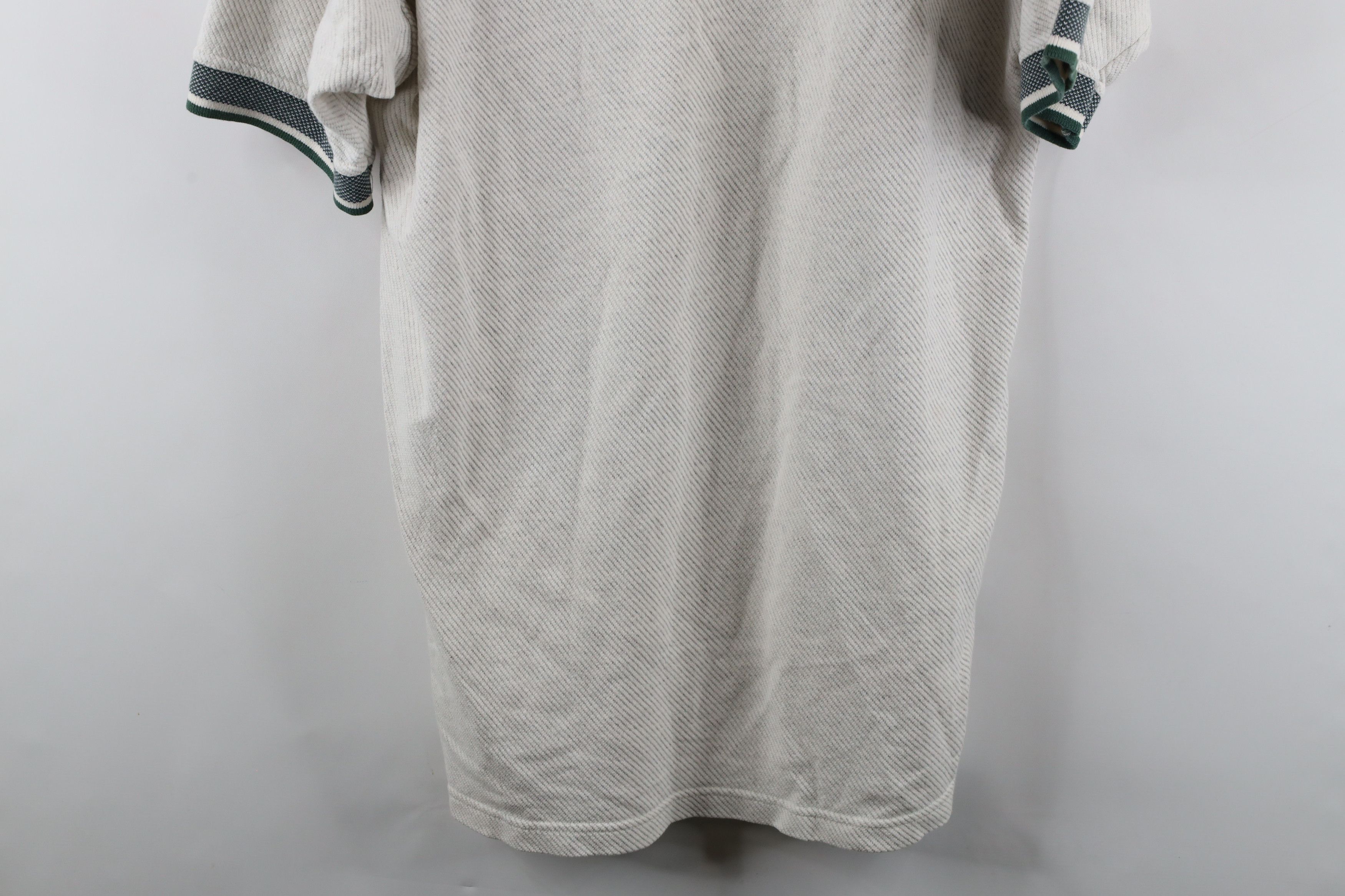 Vintage Vintage 90s Spell Out NASCAR Racing Polo Shirt Gray USA Size US L / EU 52-54 / 3 - 13 Thumbnail